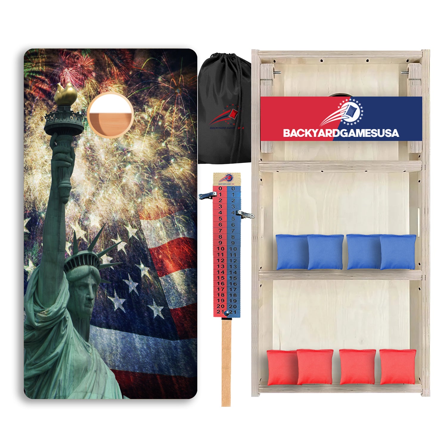 Statue of Liberty Professional Cornhole Boards
