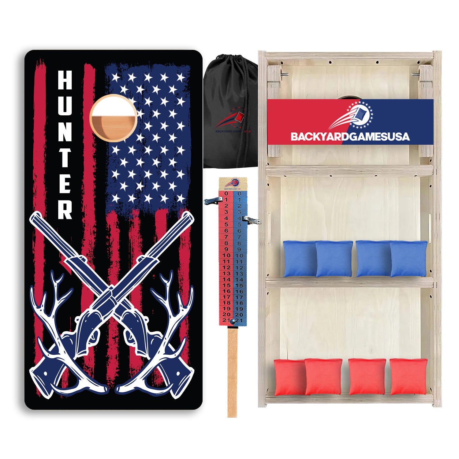Hunting Flag Professional Cornhole Boards