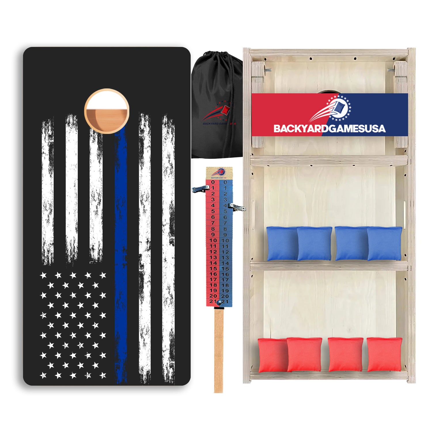 Blue Line Small Professional Cornhole Boards