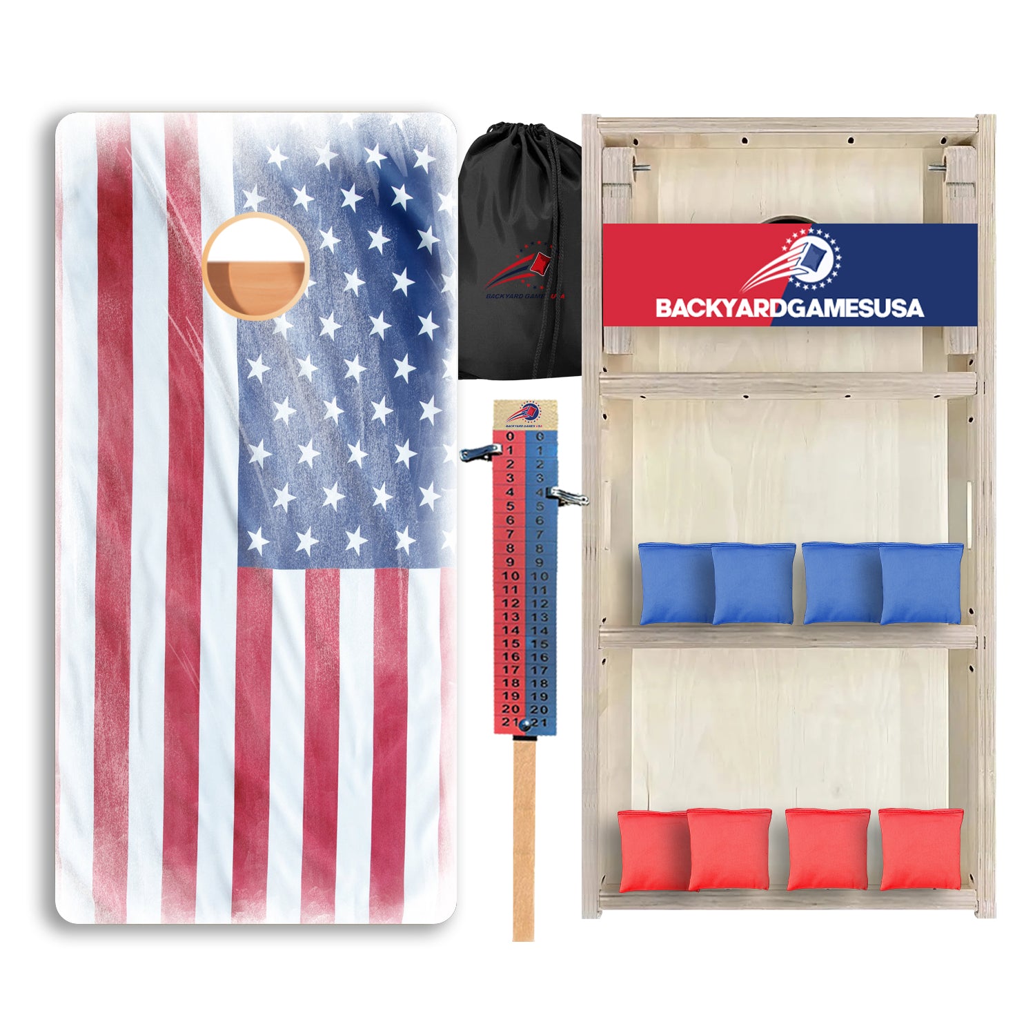 US Flag Professional Cornhole Boards