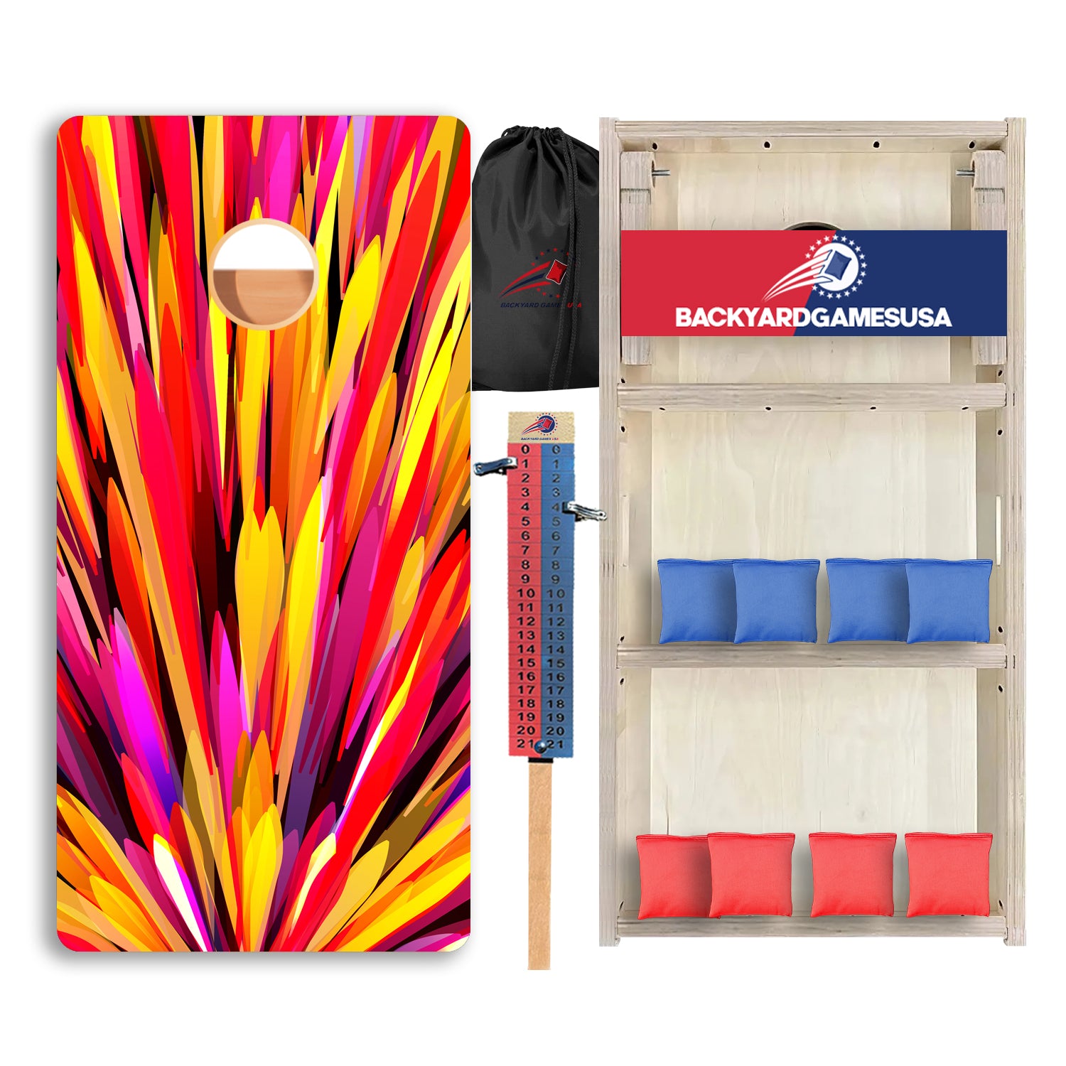 Colorful Art Professional Cornhole Boards