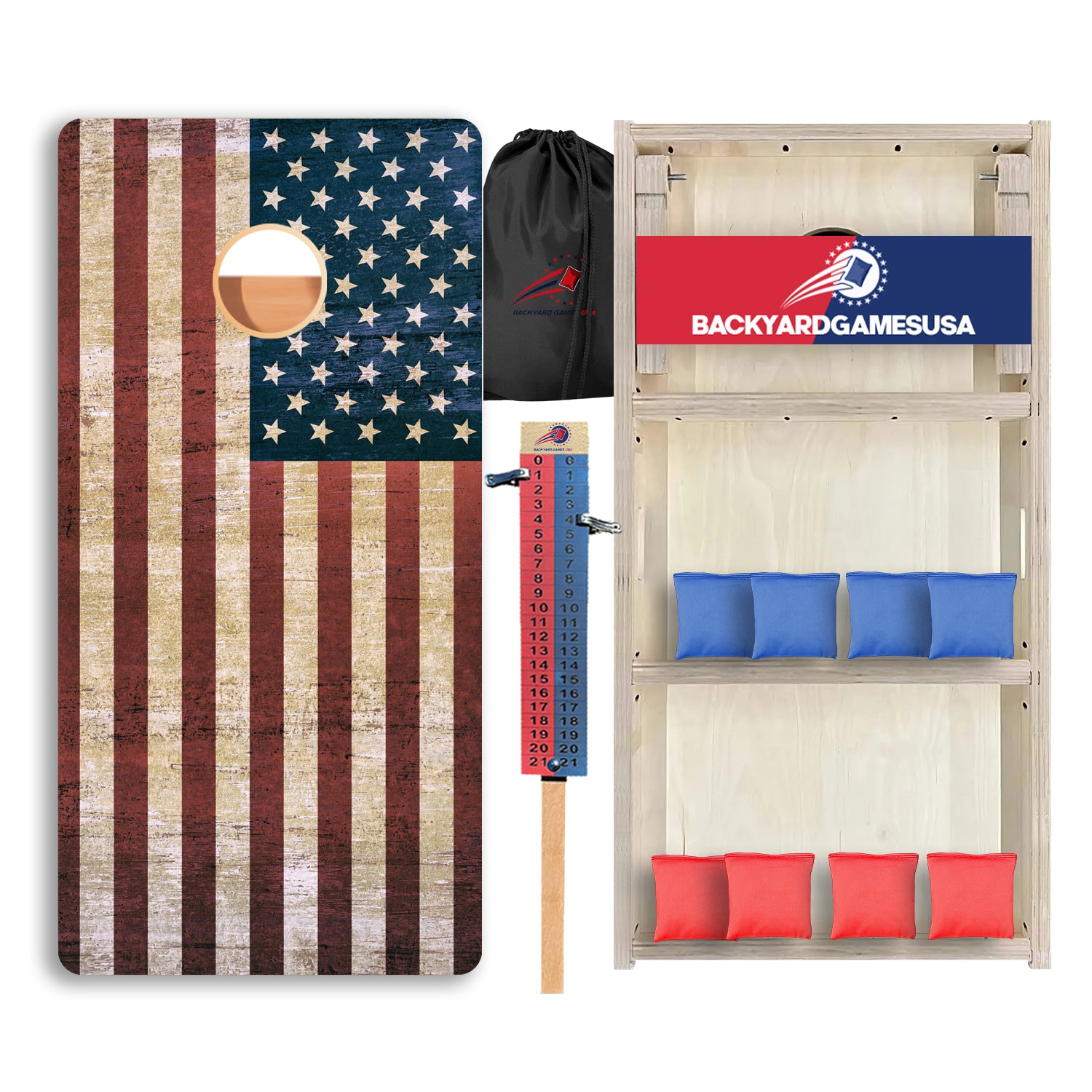 US Flag Professional Cornhole Boards