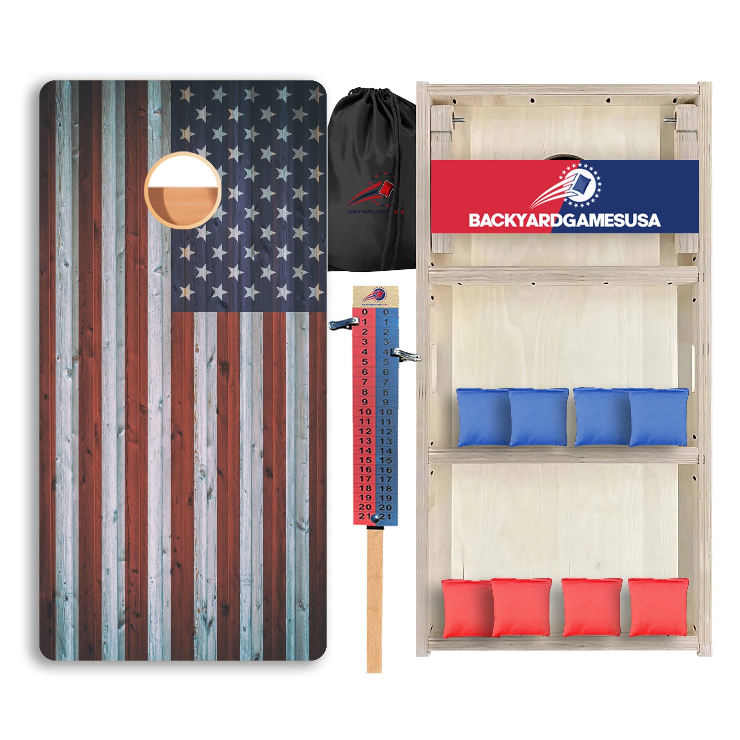 US Flag Professional Cornhole Boards