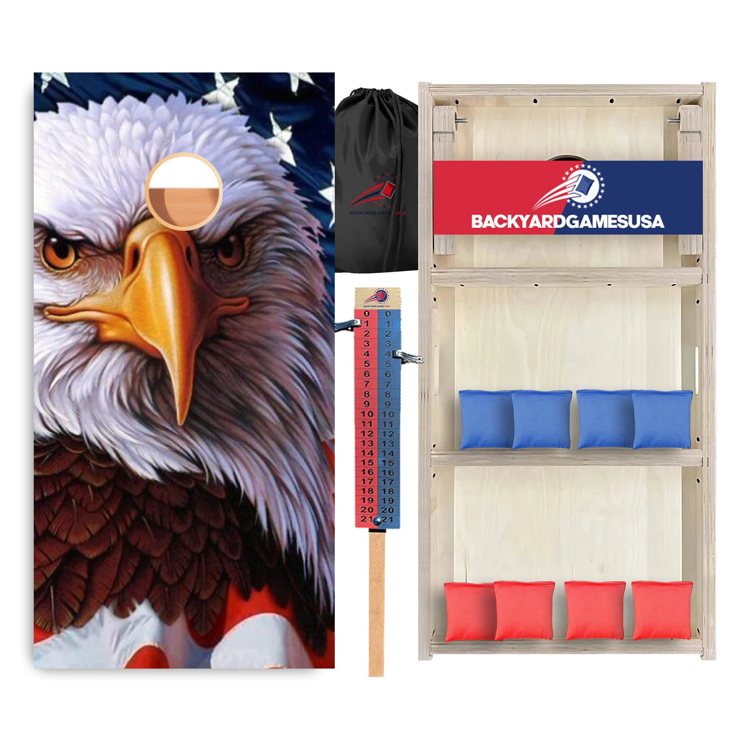 Eagle Flag Professional Cornhole Boards
