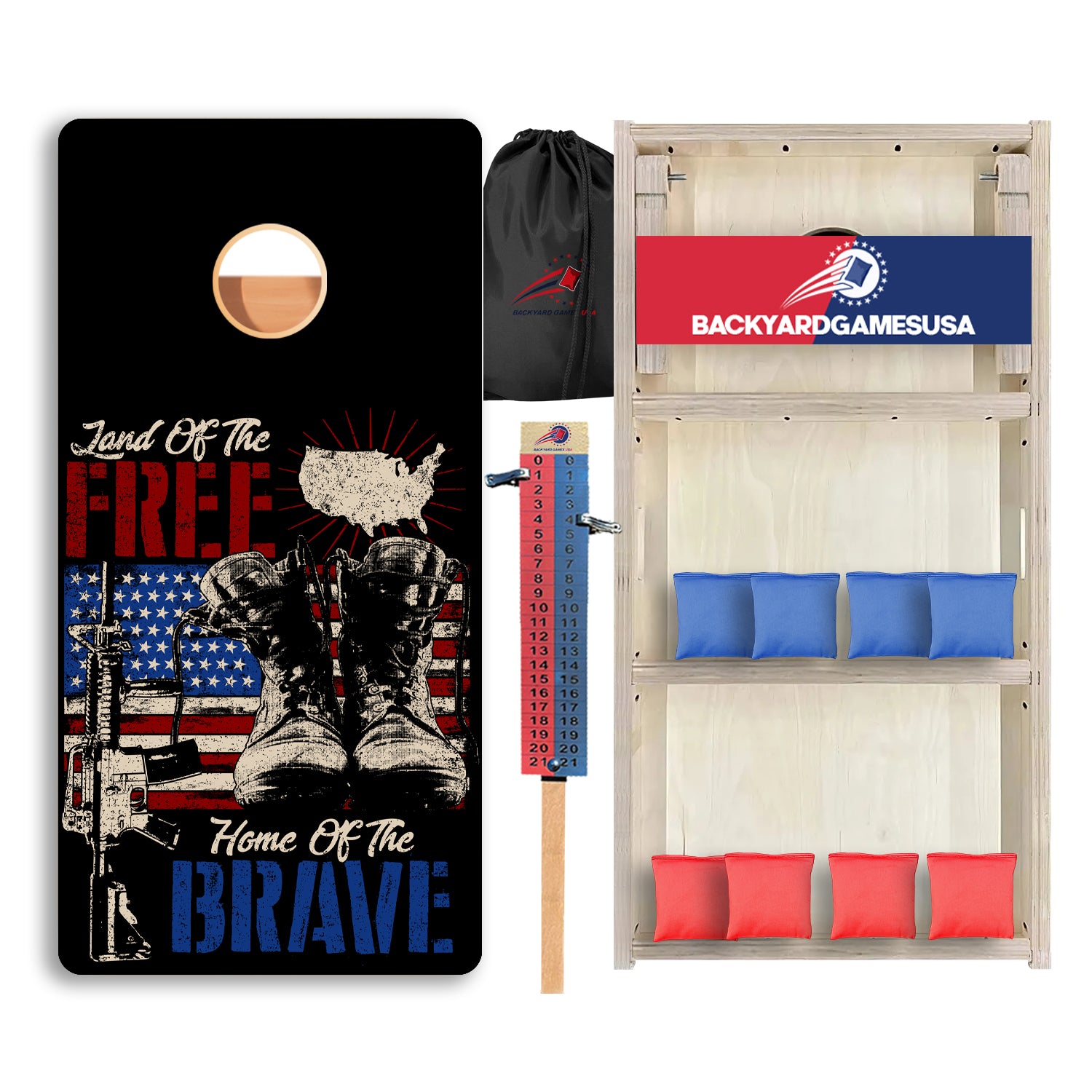 Land of Free Professional Cornhole Boards