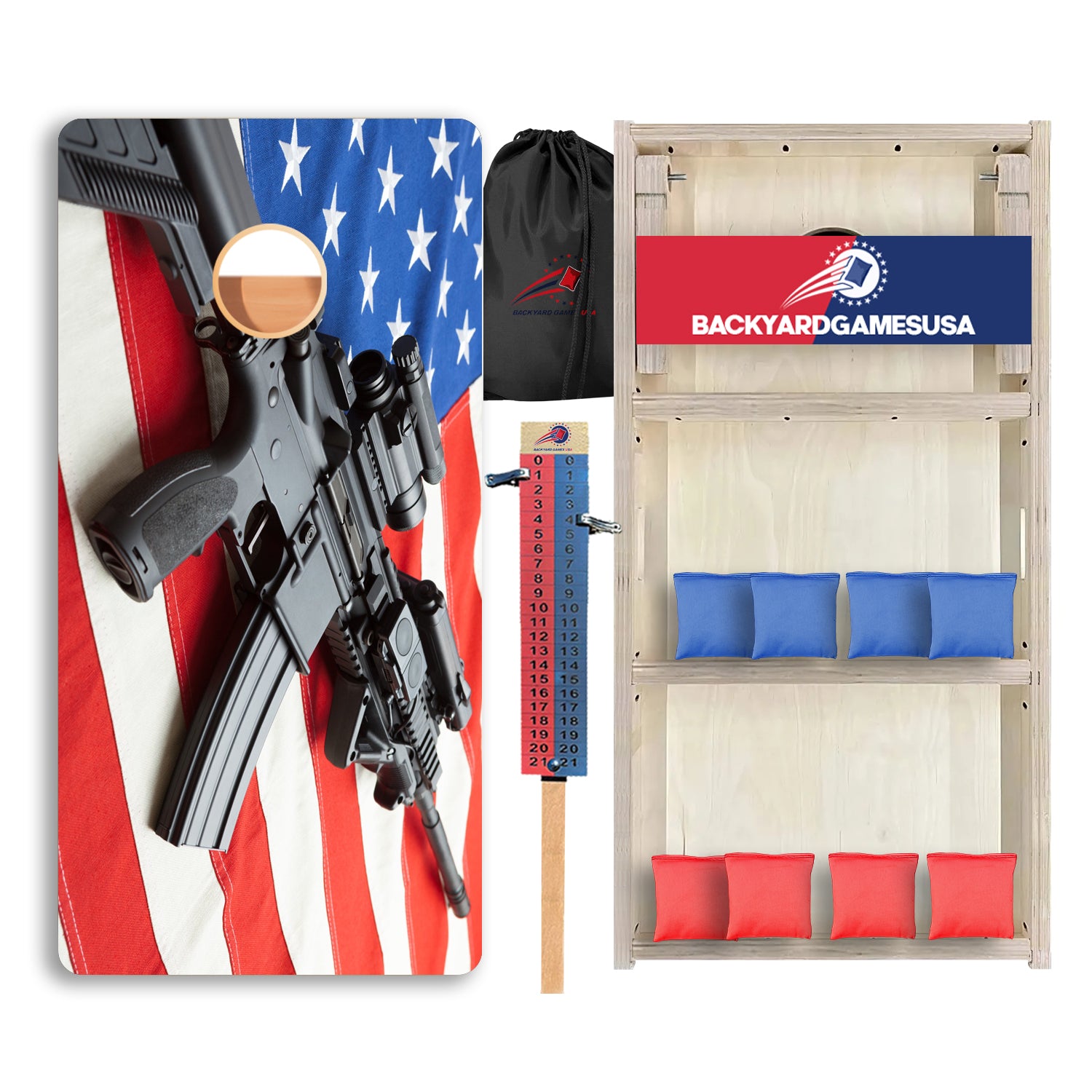 Army Flag Professional Cornhole Boards