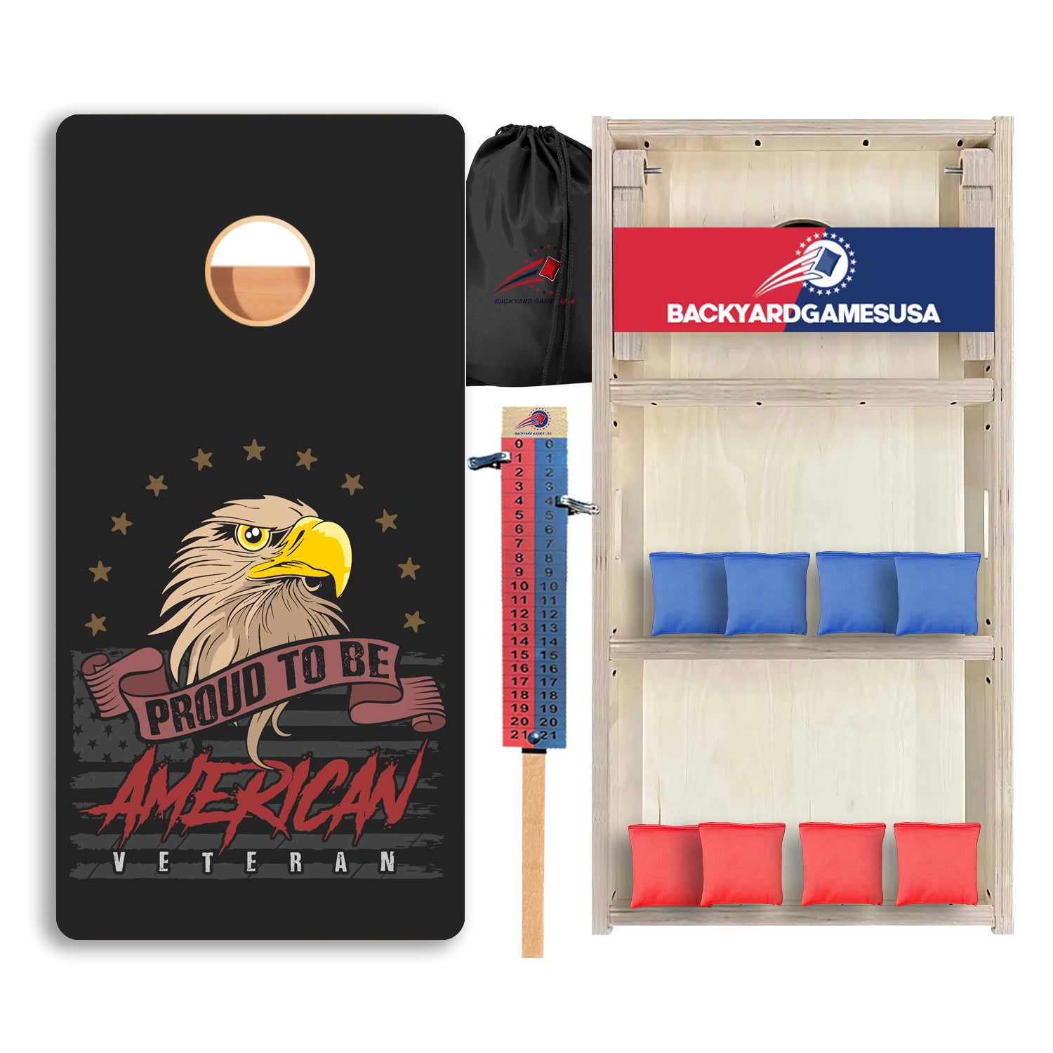 Proud Veteran Professional Cornhole Boards