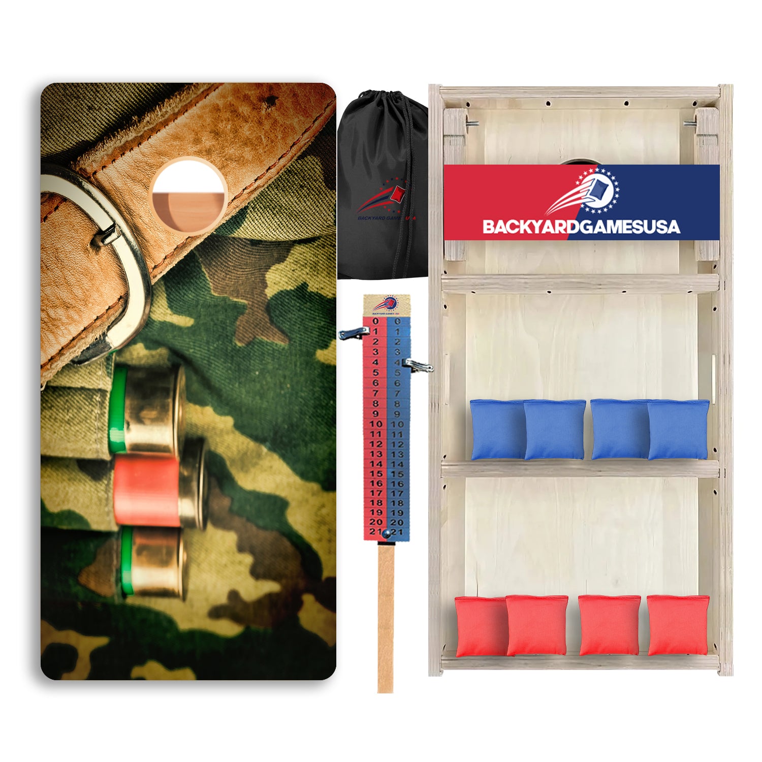 Camo Slugs Professional Cornhole Boards