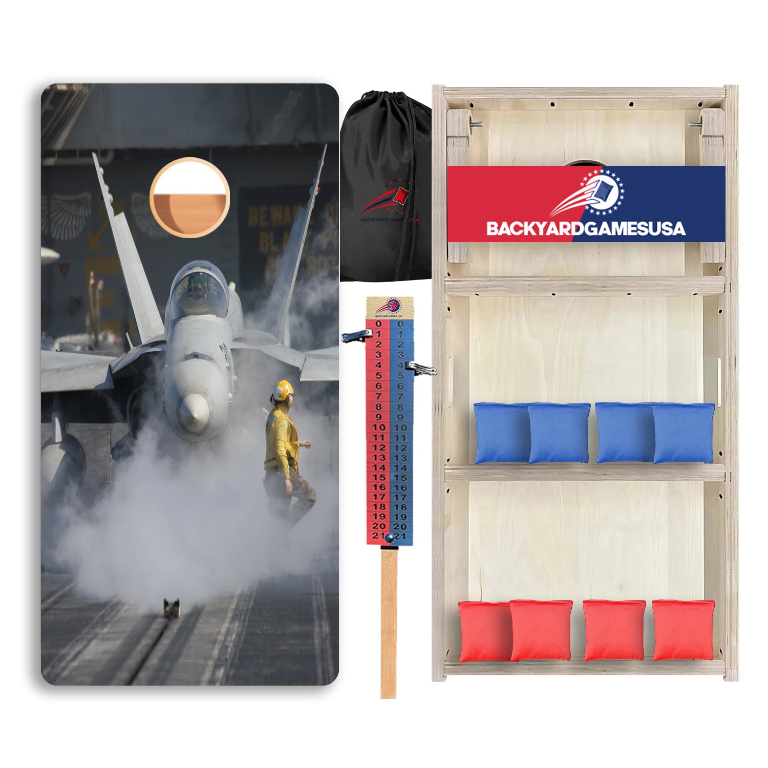 Jet Takeoff Professional Cornhole Boards