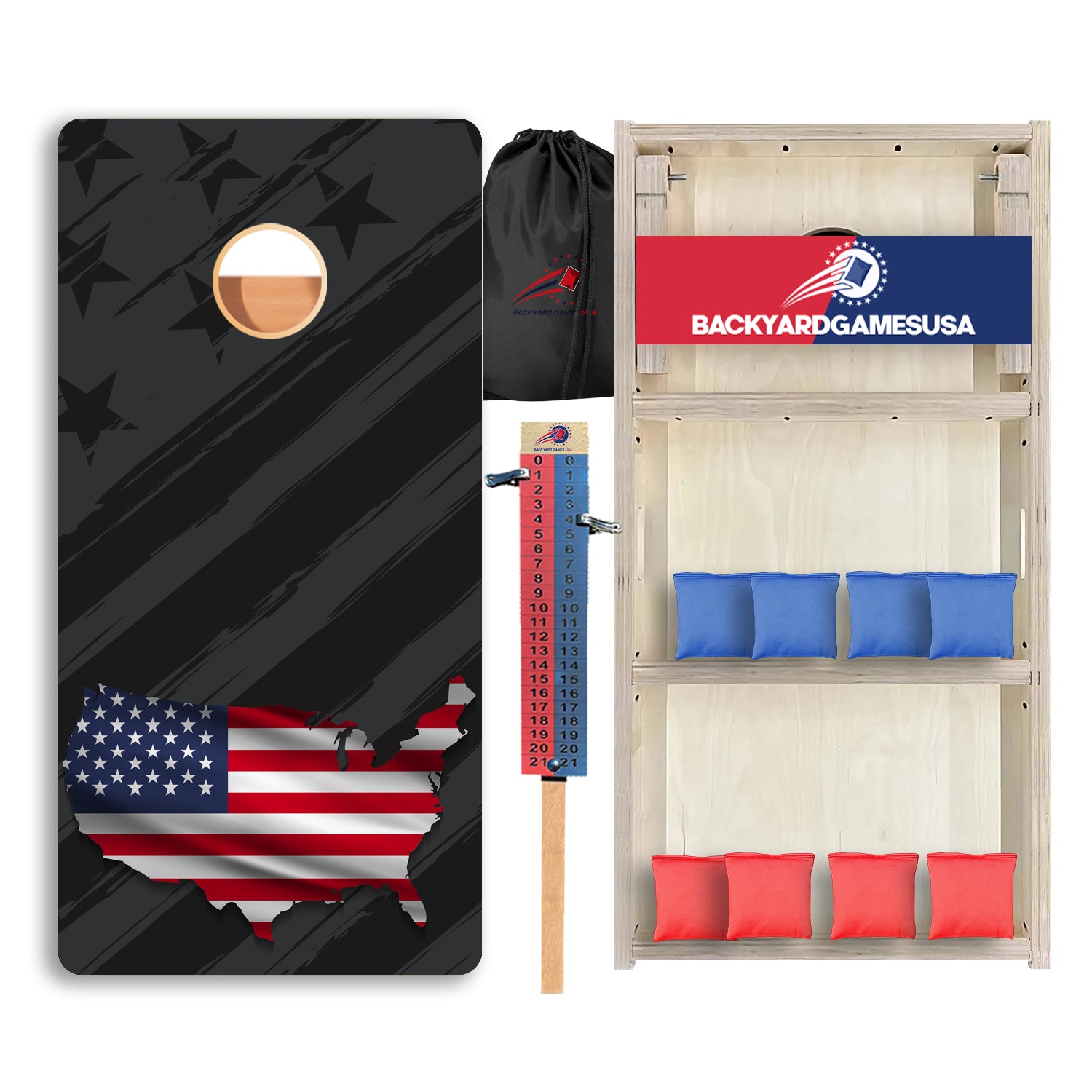 USA MAP Professional Cornhole Boards