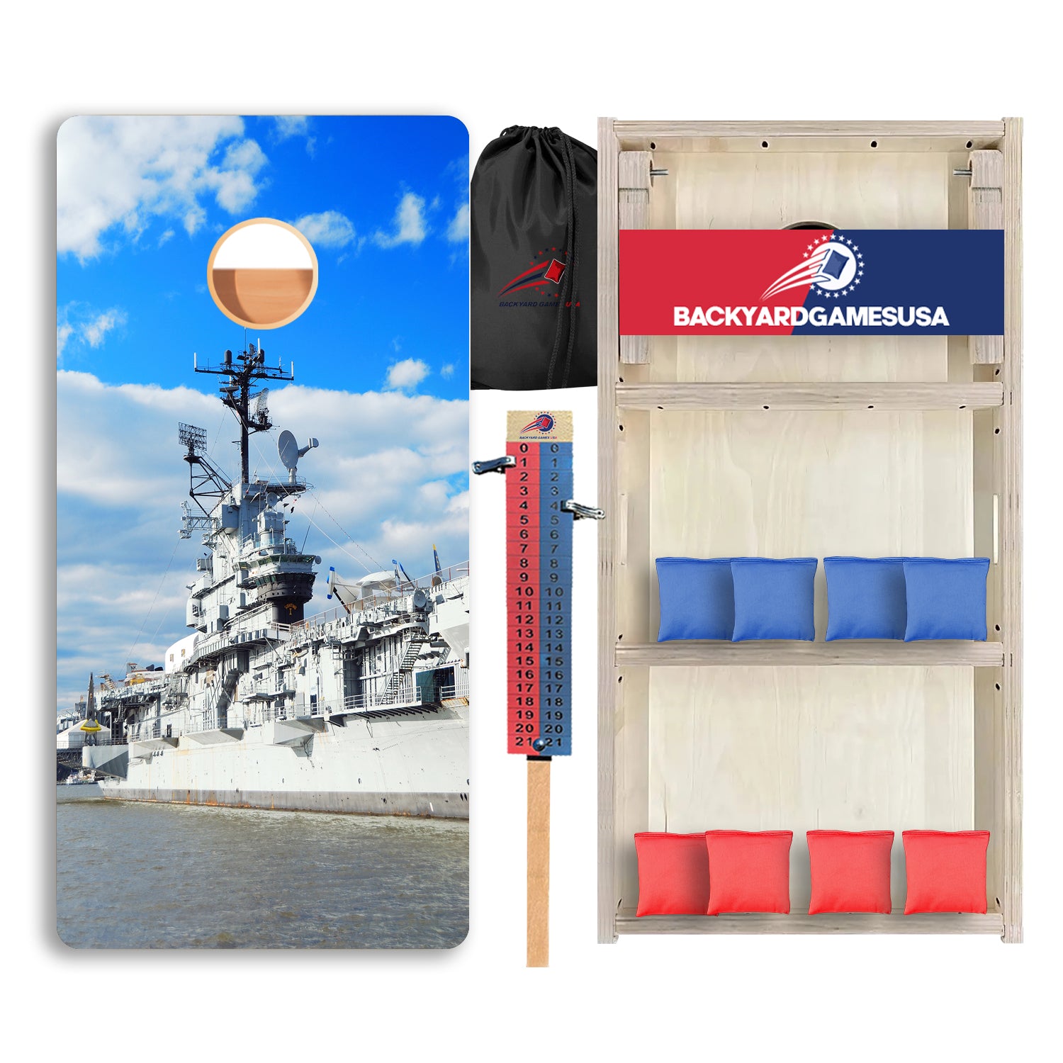 Battleship Sea Professional Cornhole Boards