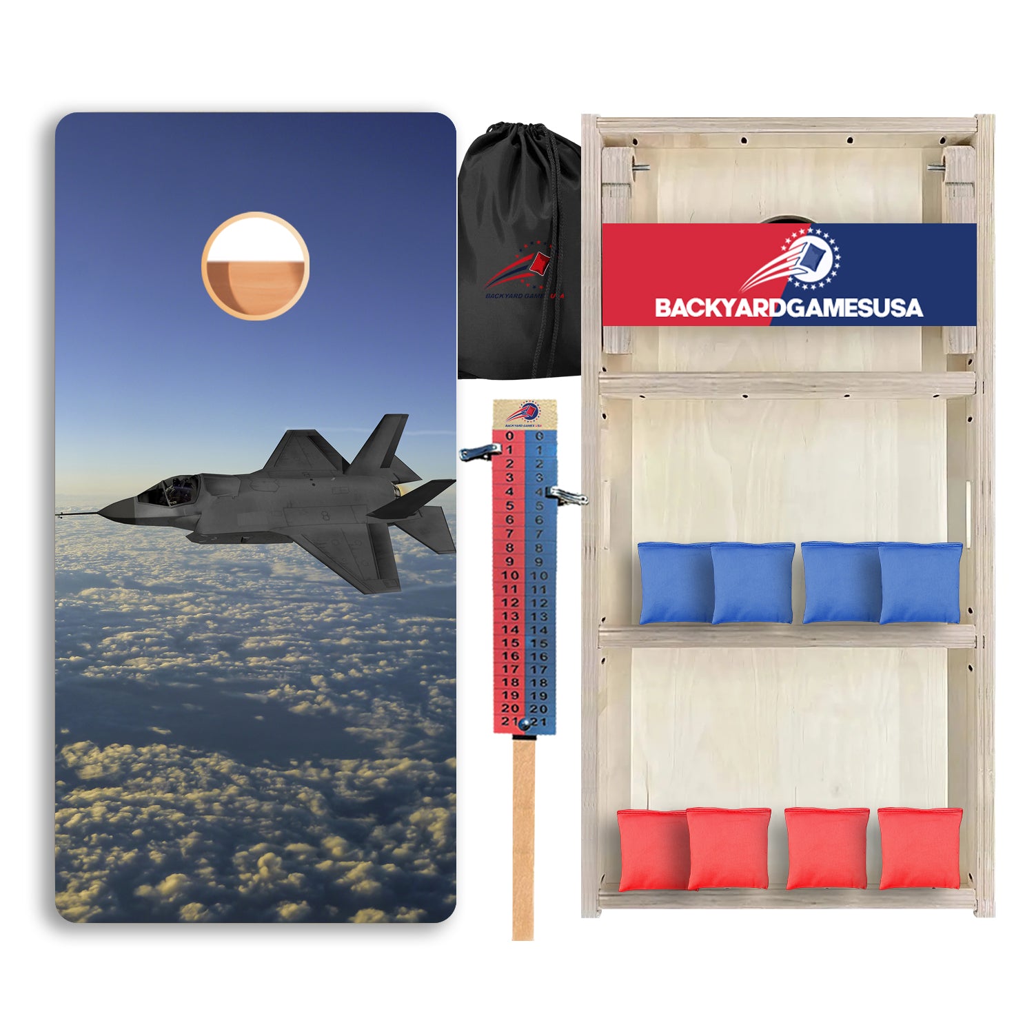 Jet In Sky Professional Cornhole Boards