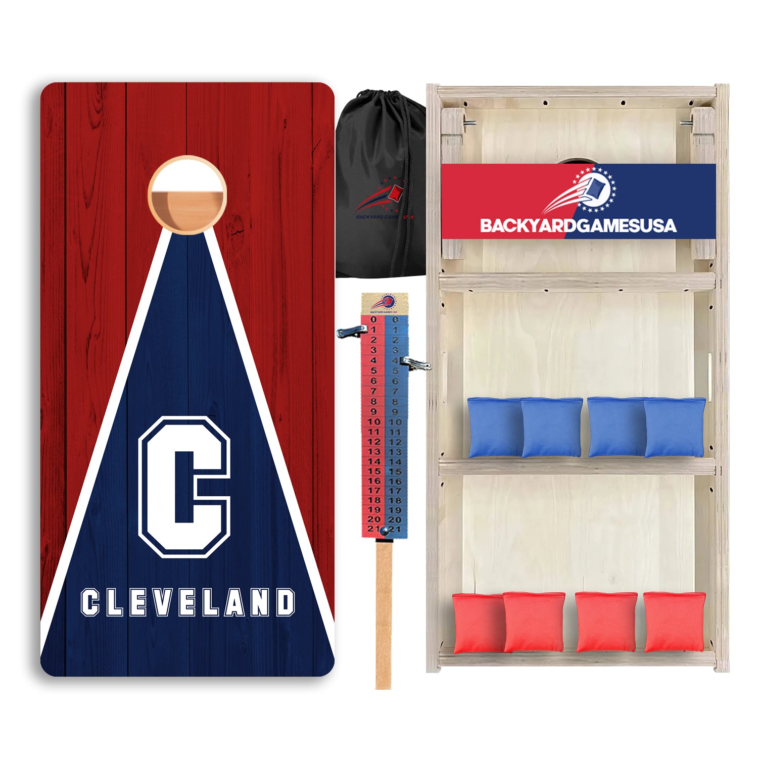 Cleveland Baseball Professional Cornhole Boards