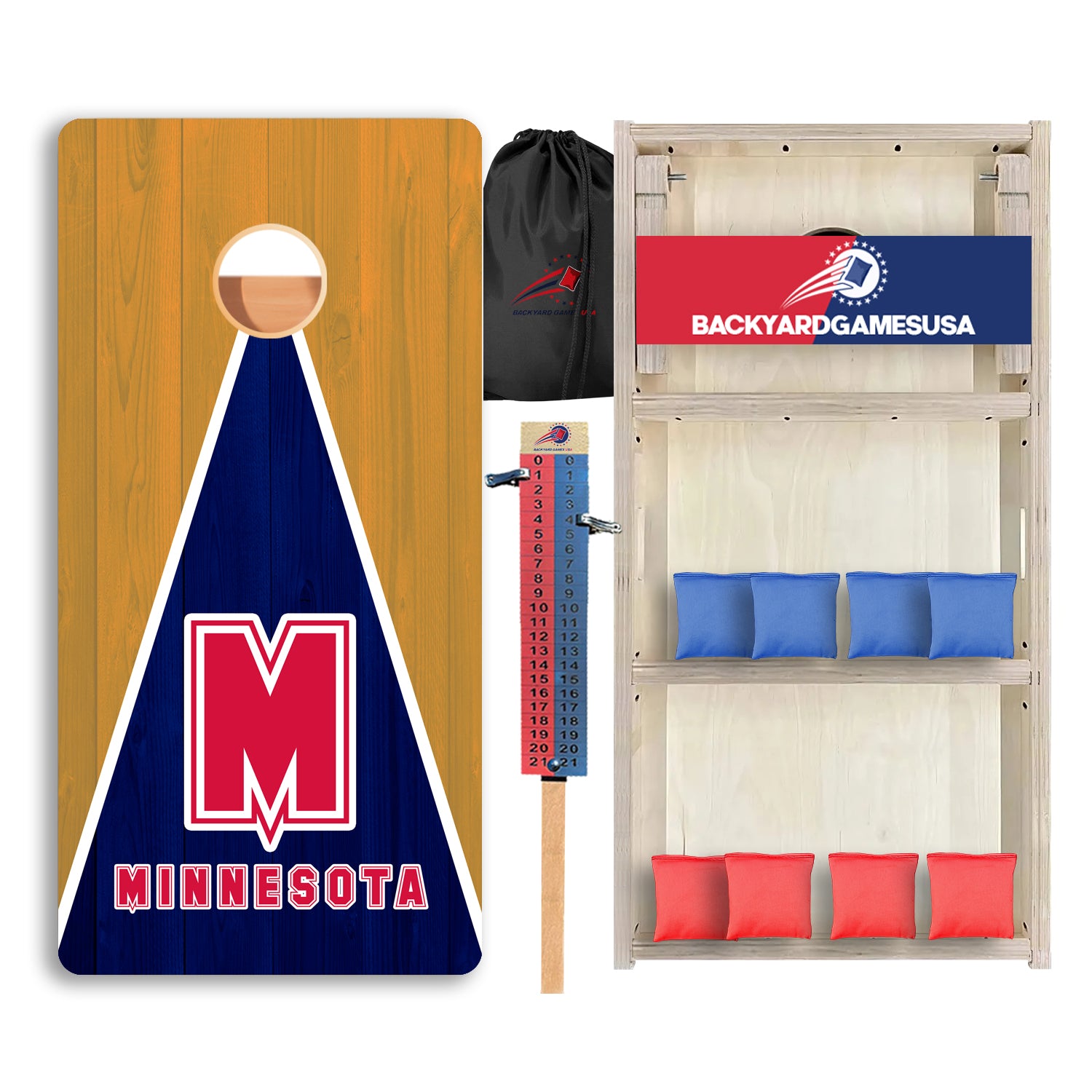 Minnesota Baseball Professional Cornhole Boards