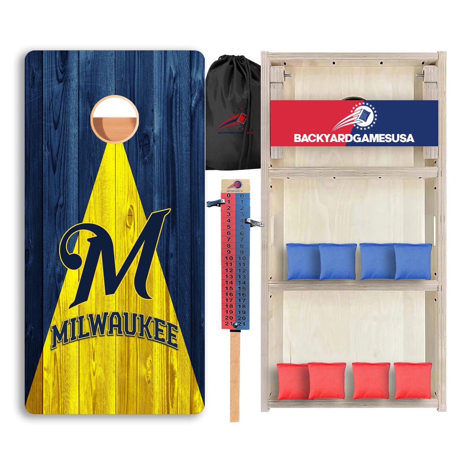 Milwaukee Baseball Professional Cornhole Boards