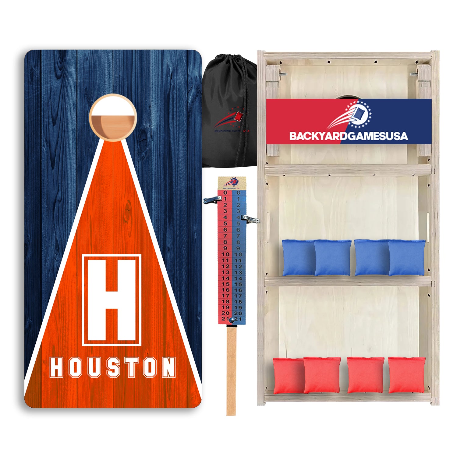 Houston Baseball Professional Cornhole Boards