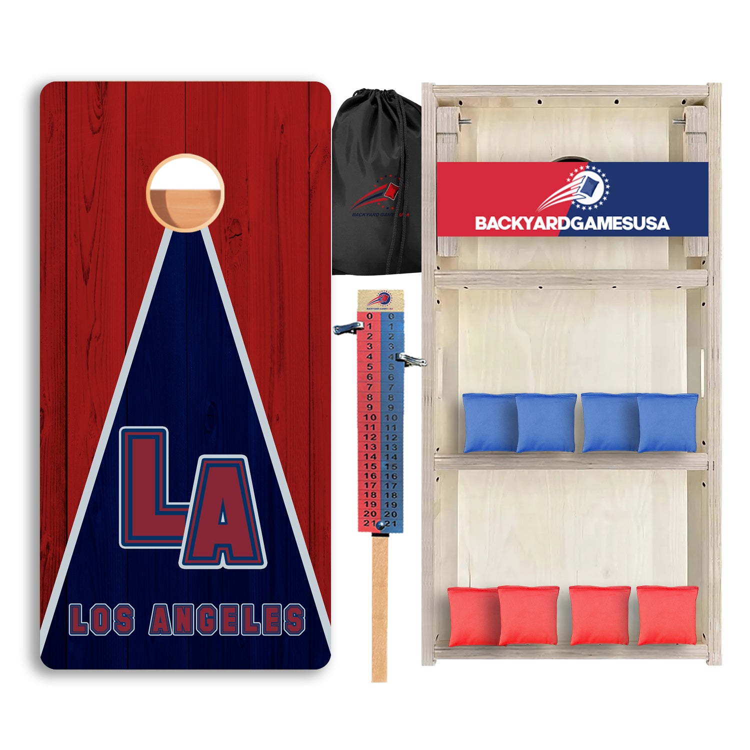 Los Angeles Baseball Professional Cornhole Boards