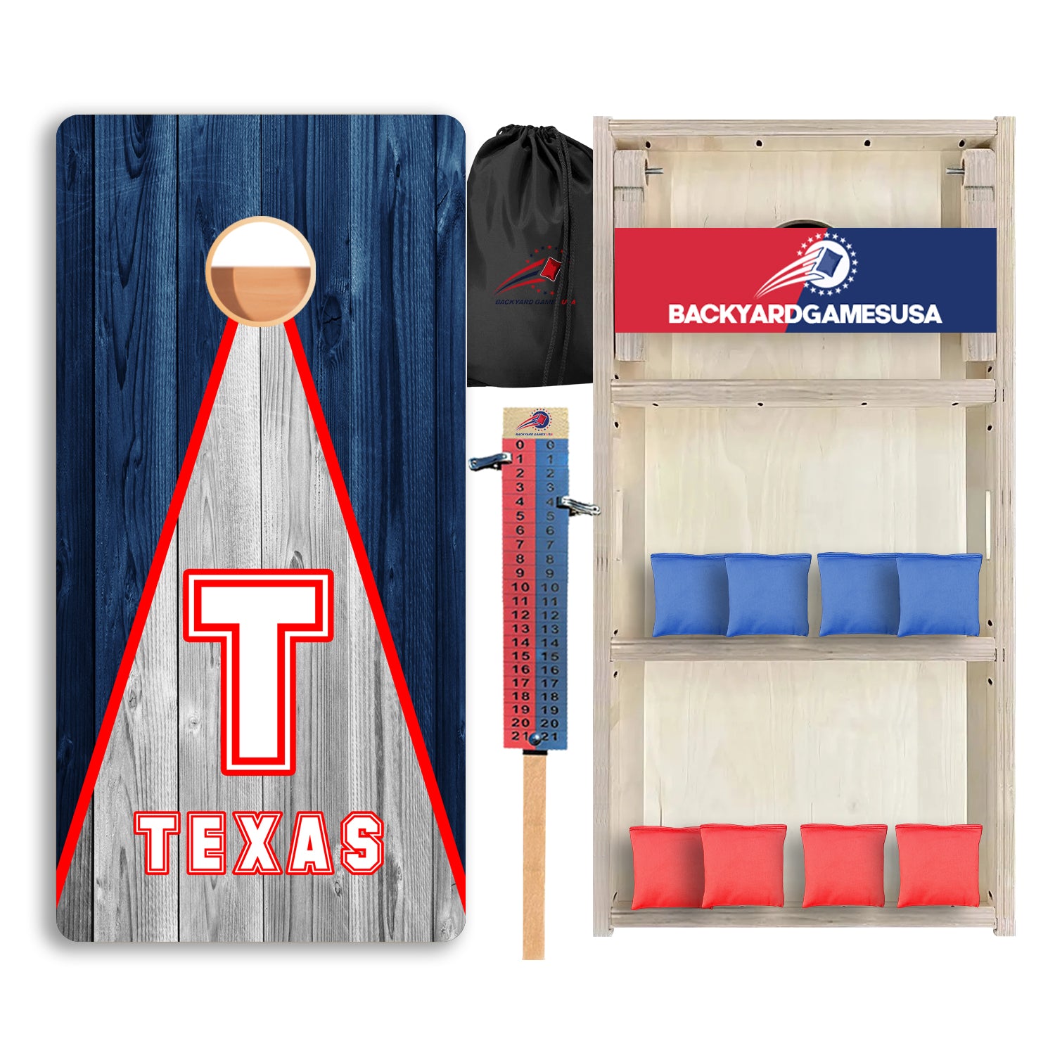 Texas Baseball Professional Cornhole Boards