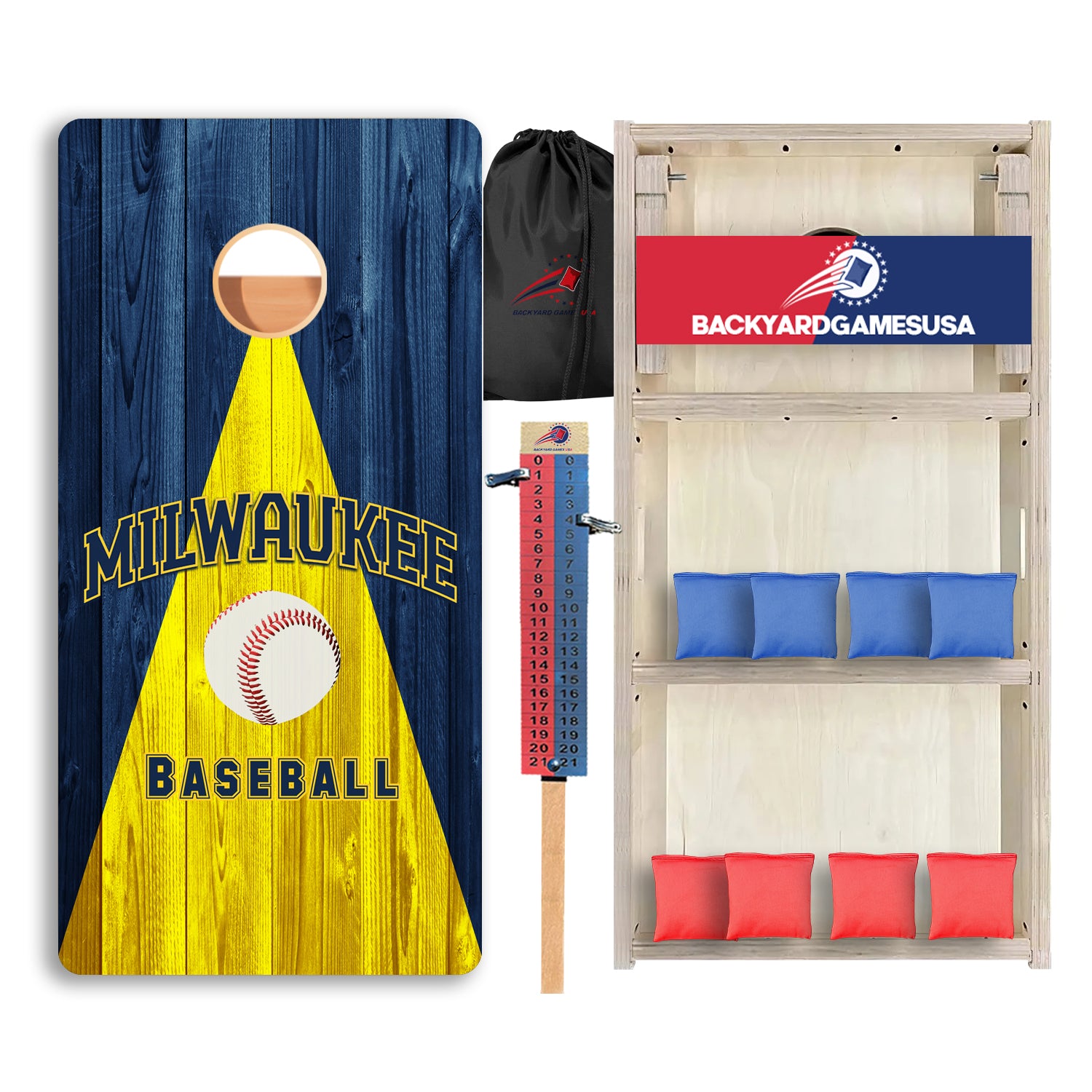 Milwaukee Baseball Professional Cornhole Boards