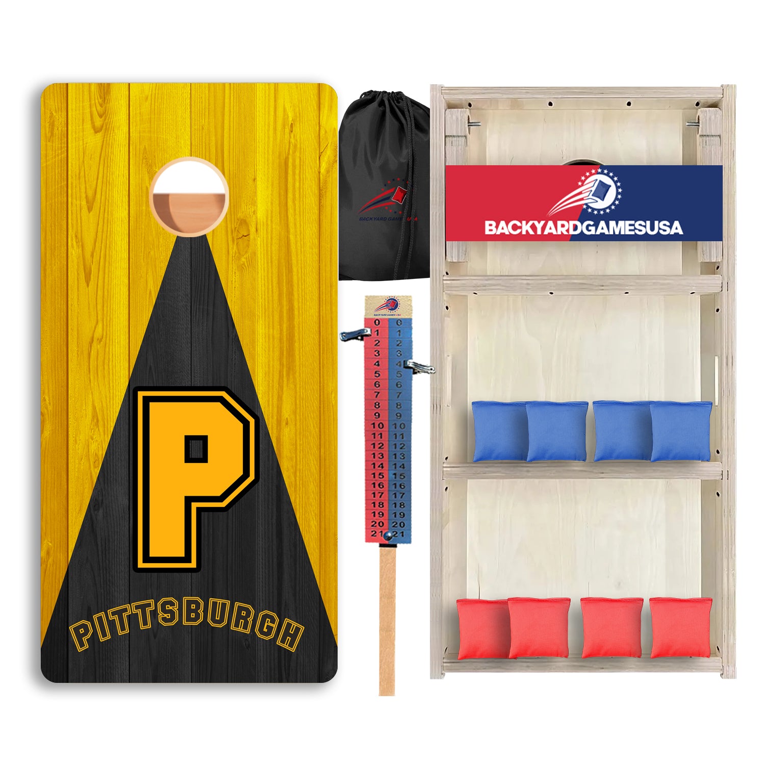 Pittsburgh Baseball Professional Cornhole Boards