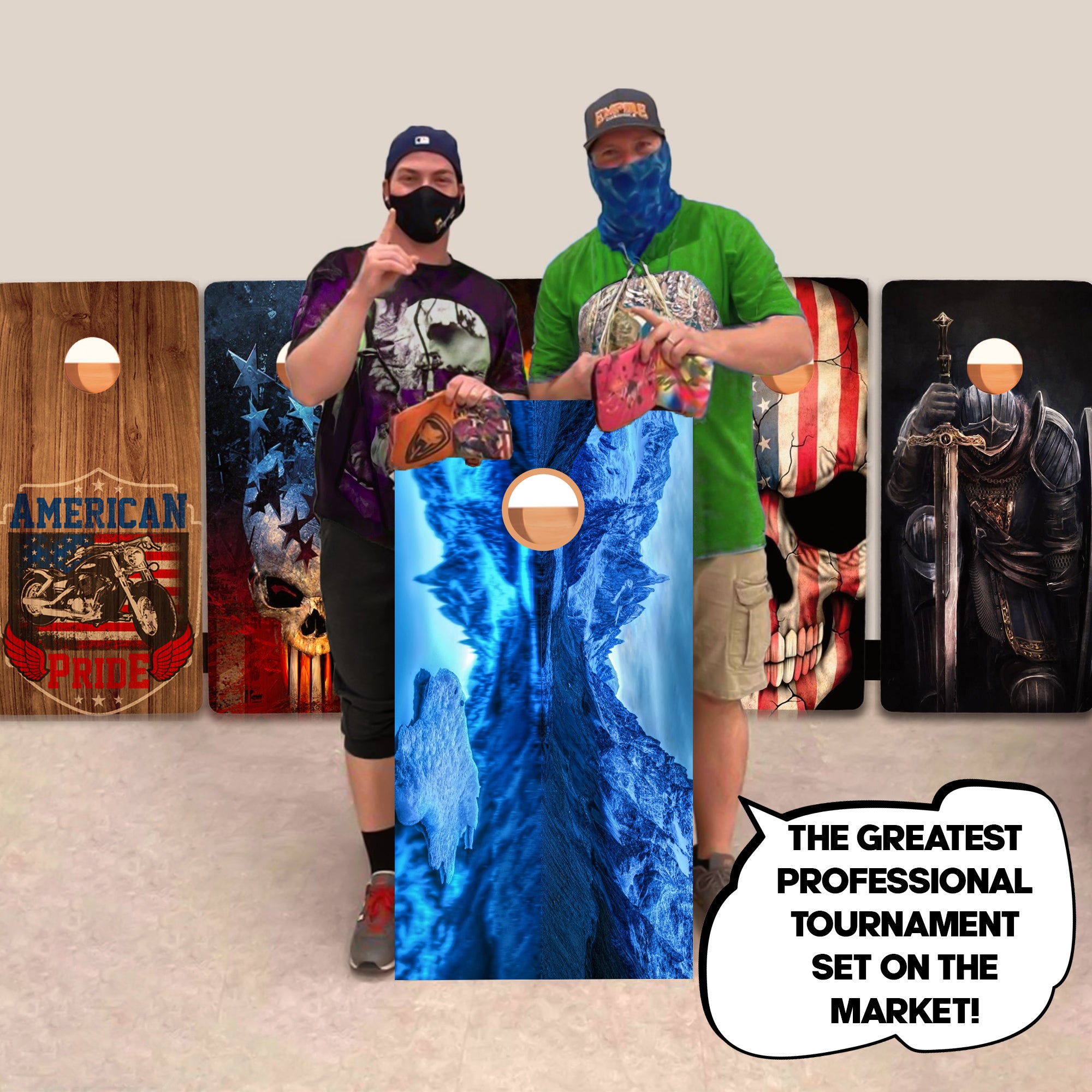 Blue Mountain Professional Cornhole Boards