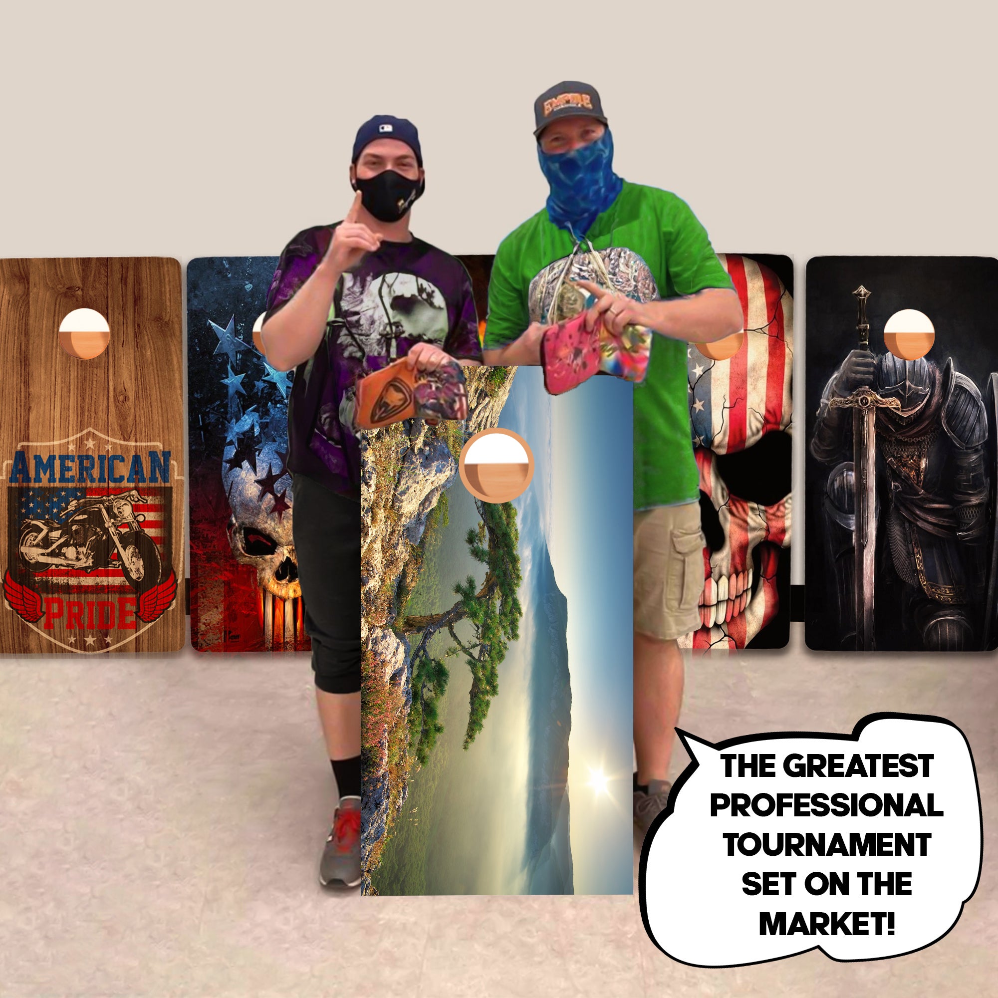 Mountain Tree Professional Cornhole Boards