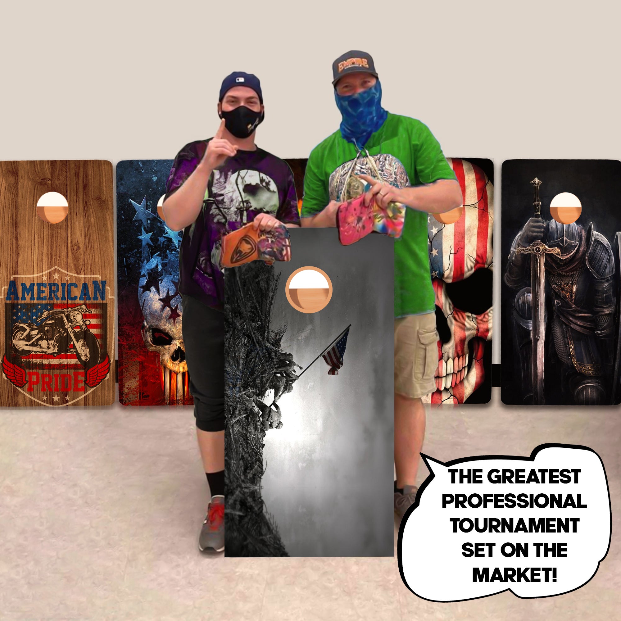 Marines Japan Professional Cornhole Boards