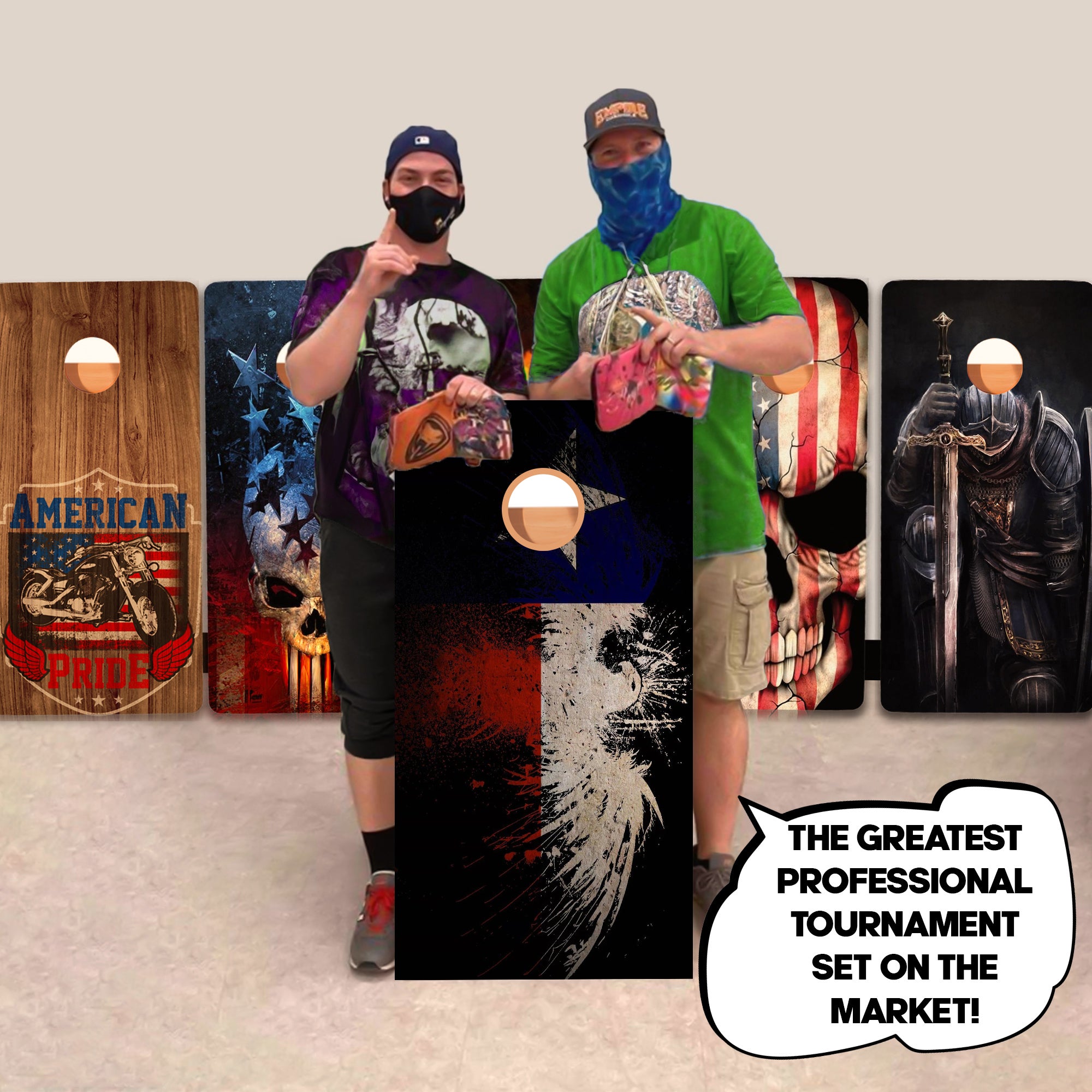 Texas Professional Cornhole Boards