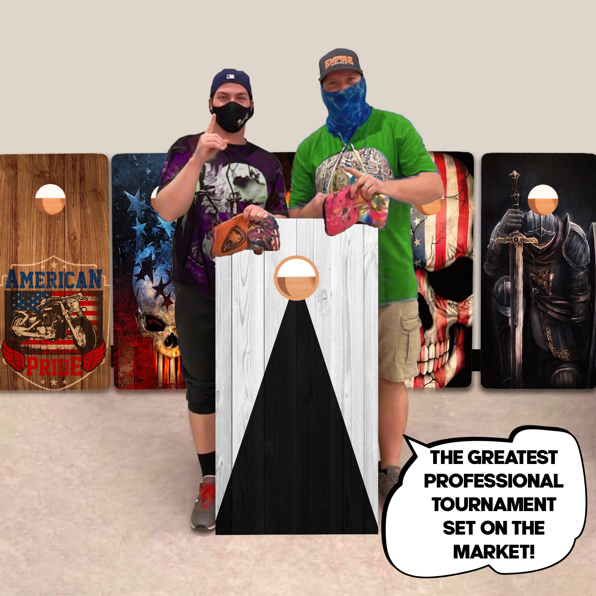 Black Arrow Professional Cornhole Boards