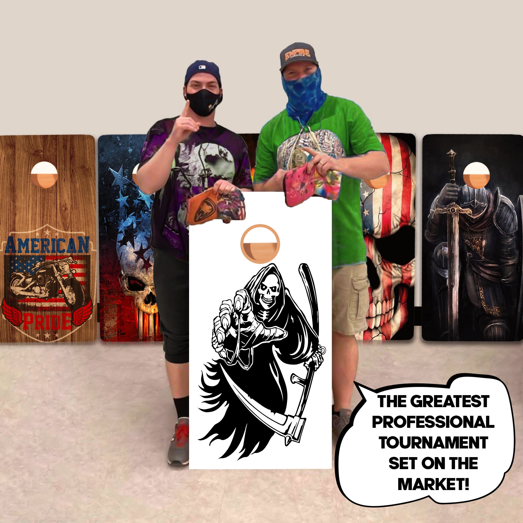 White Reaper Professional Cornhole Boards