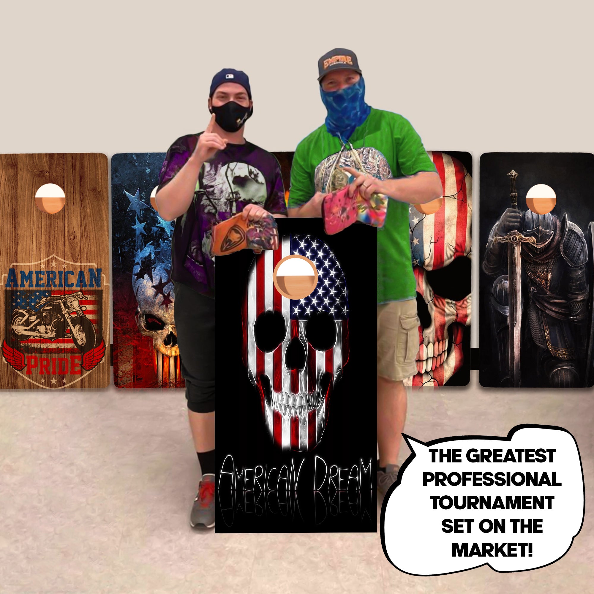 American Dream Professional Cornhole Boards