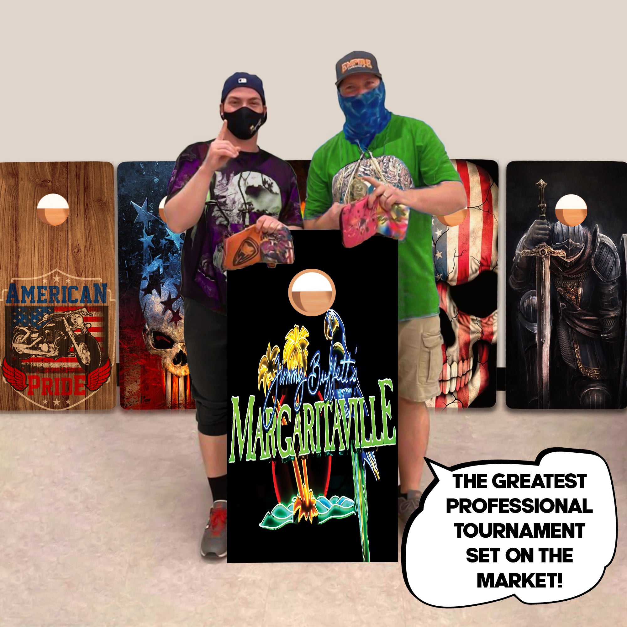 Margaritaville Professional Cornhole Boards