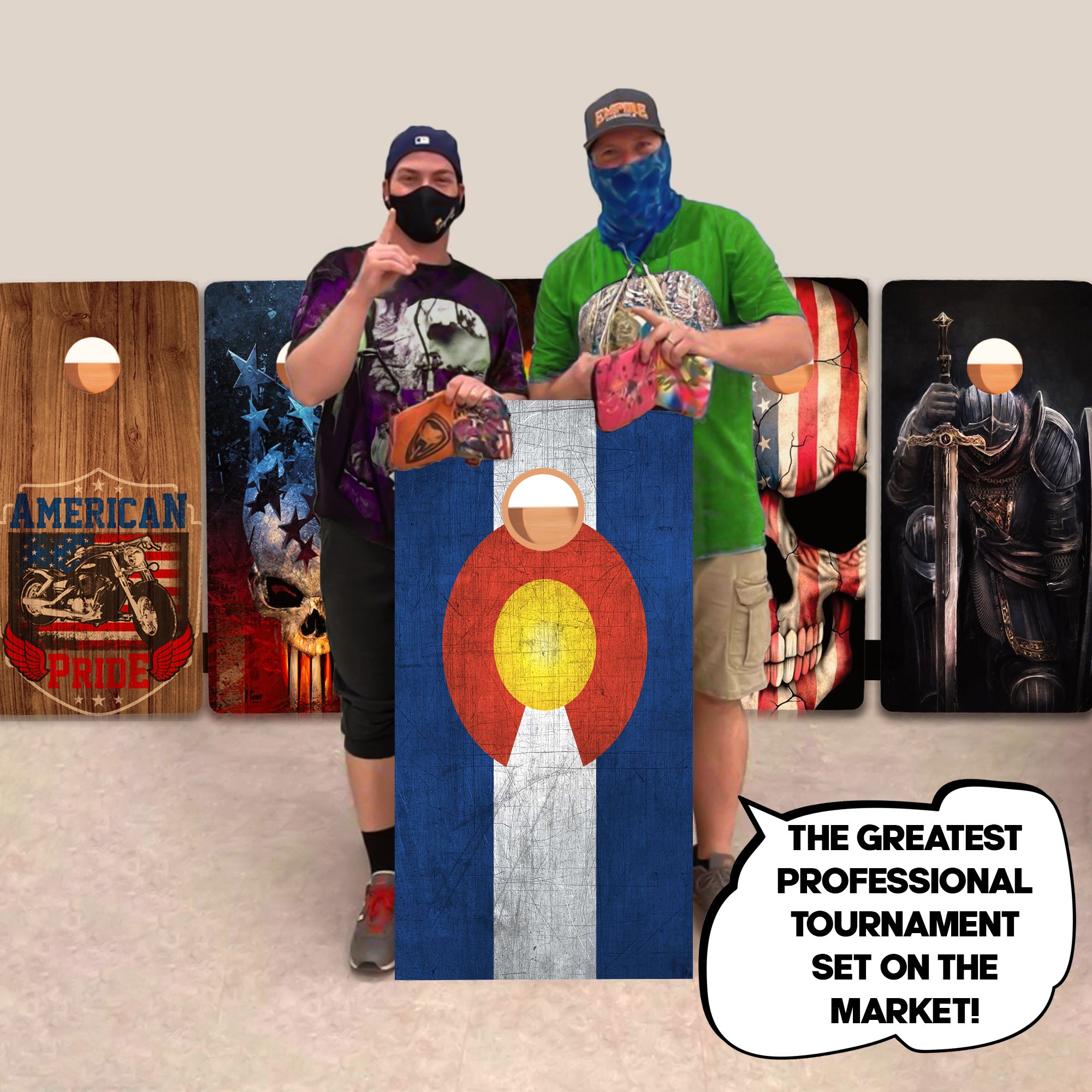 Colorado Professional Cornhole Boards