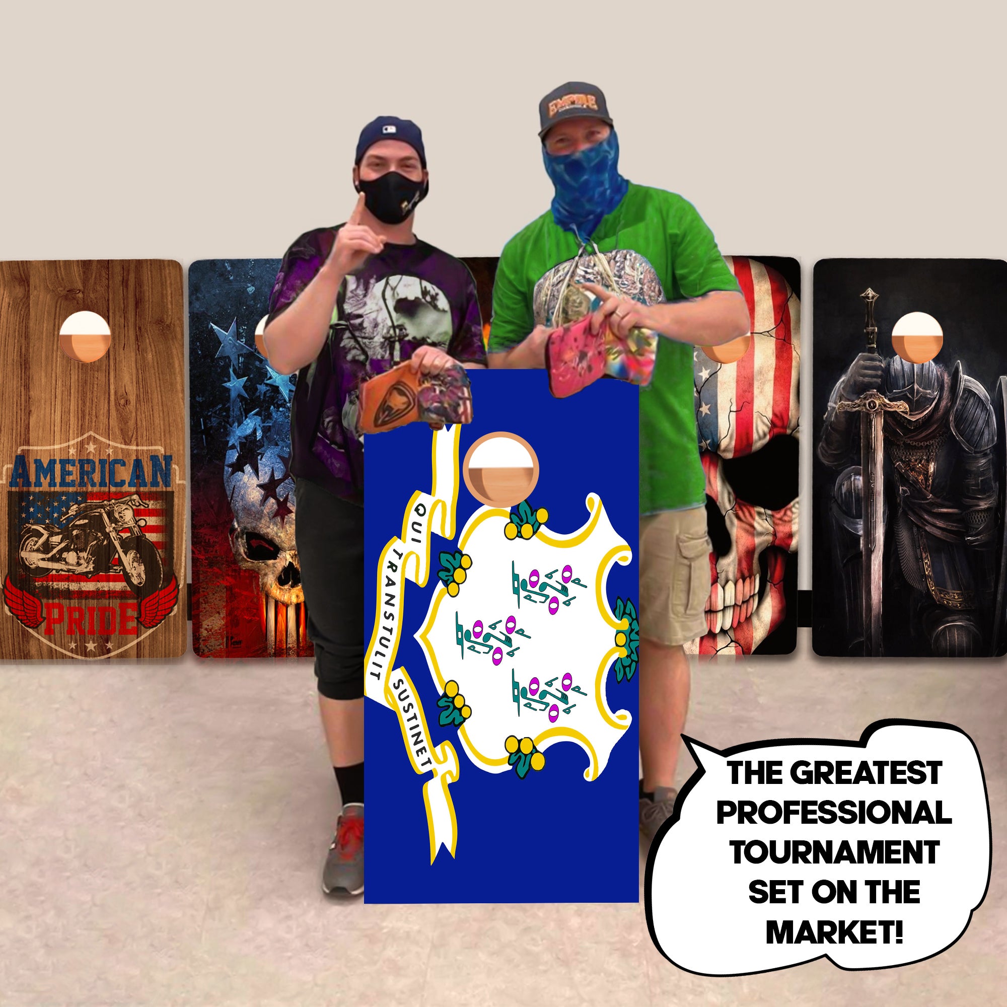 Connecticut Professional Cornhole Boards