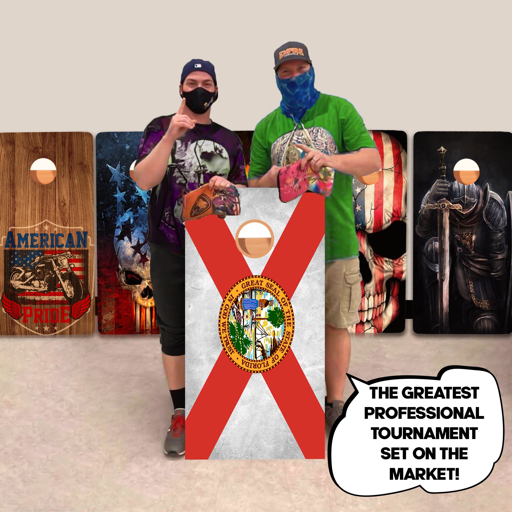 Florida Professional Cornhole Boards