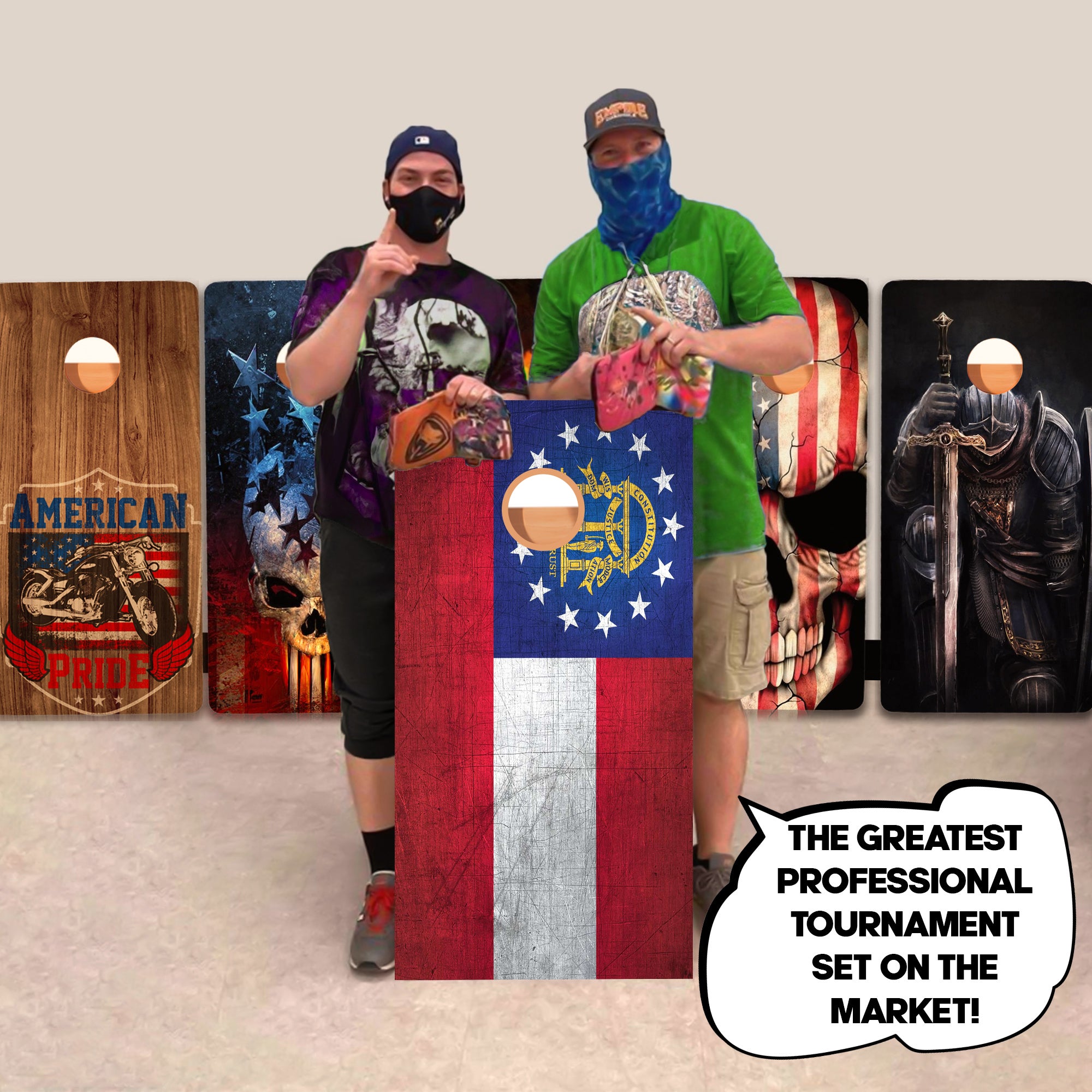 Georgia Professional Cornhole Boards