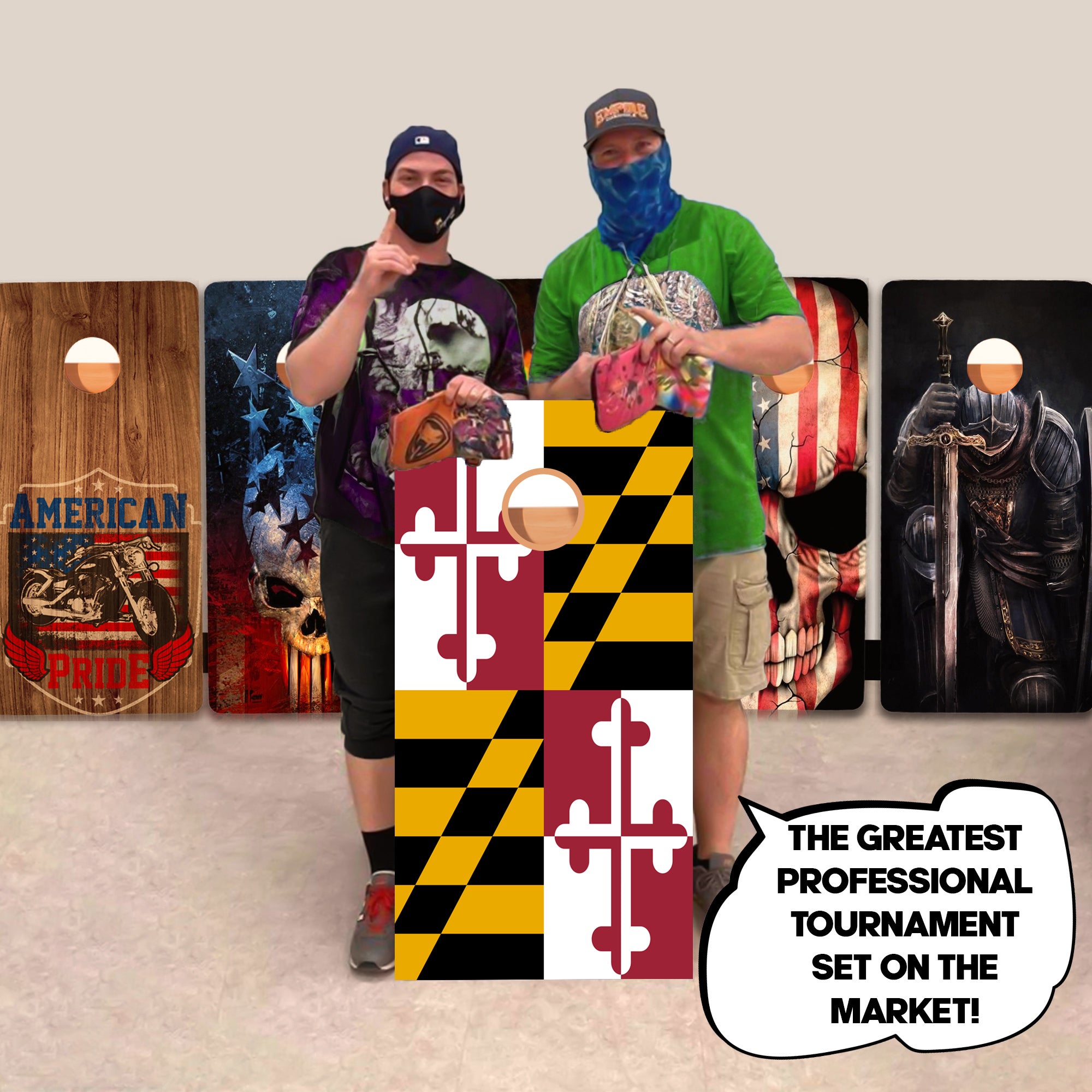 Maryland Professional Cornhole Boards