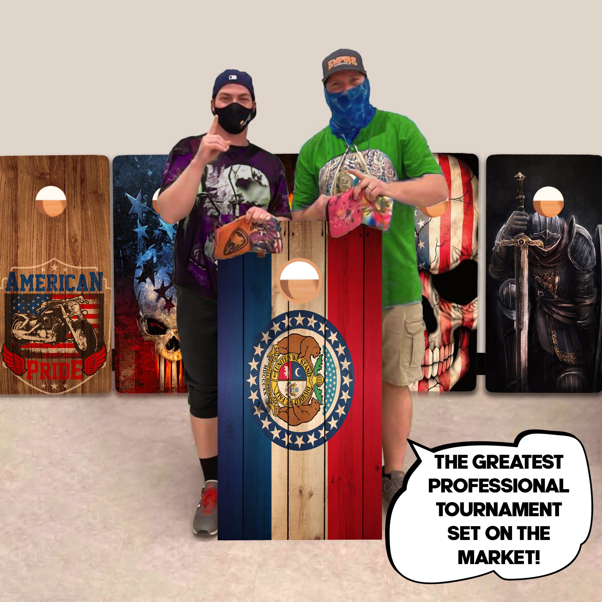 Missouri Professional Cornhole Boards
