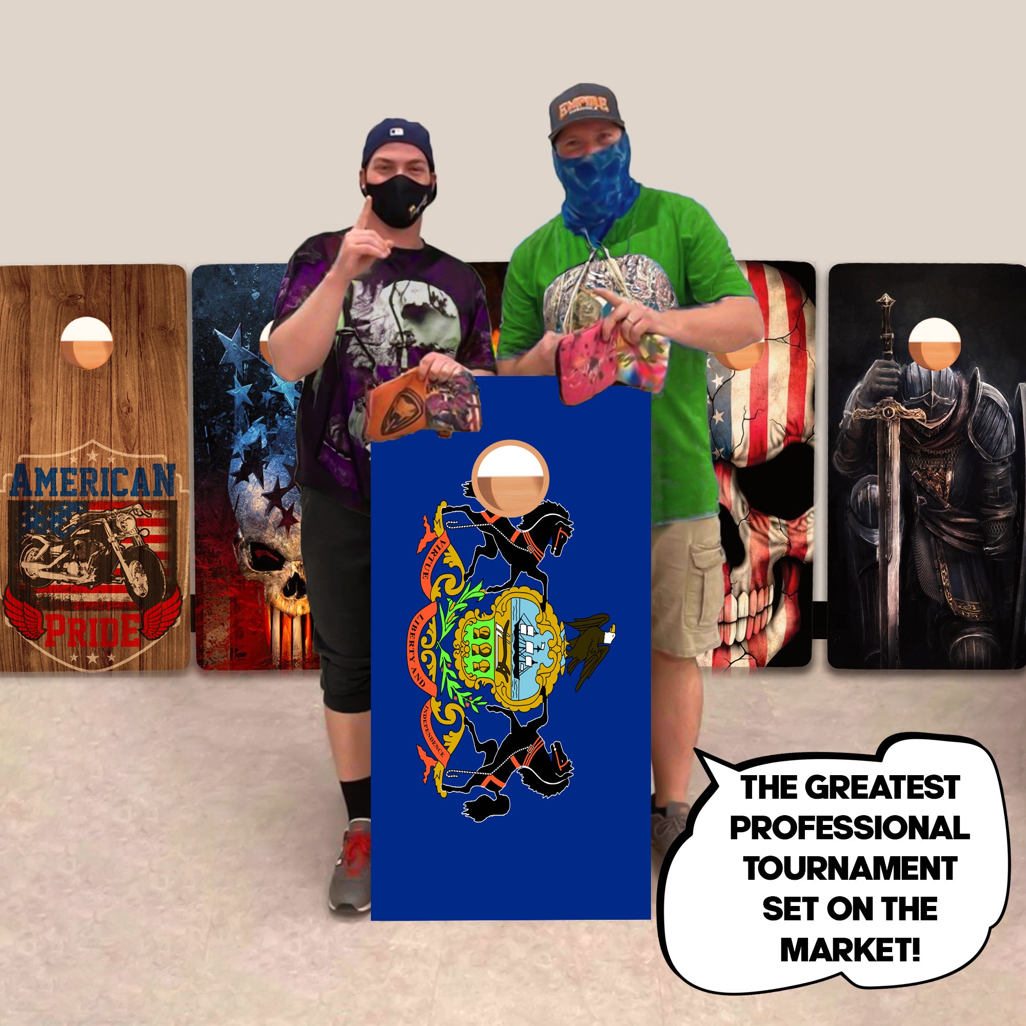 Pennsylvania Professional Cornhole Boards
