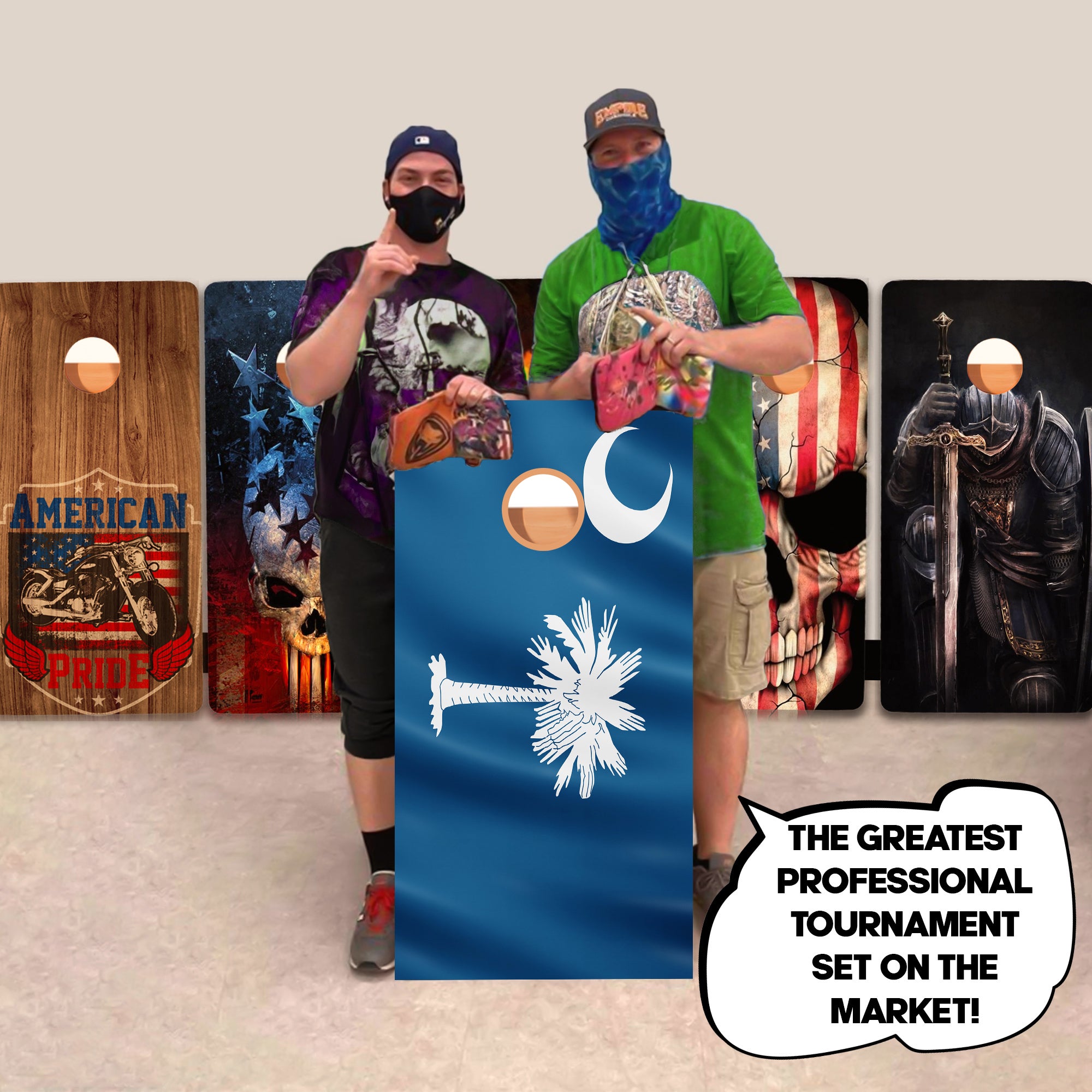 South Carolina Professional Cornhole Boards