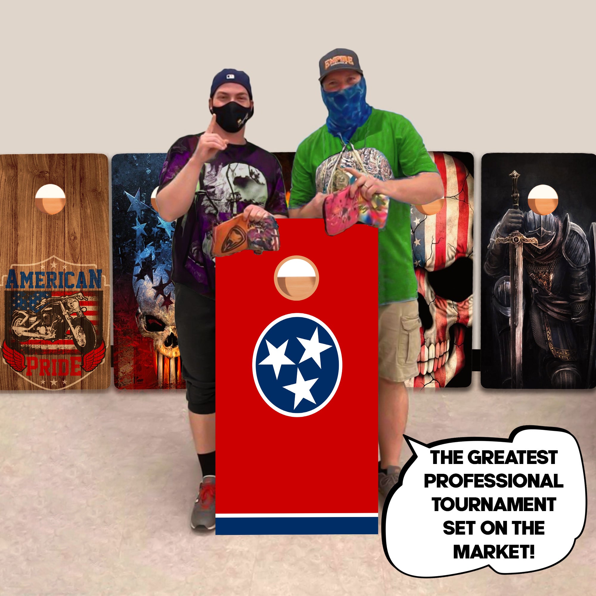 Tennessee Professional Cornhole Boards
