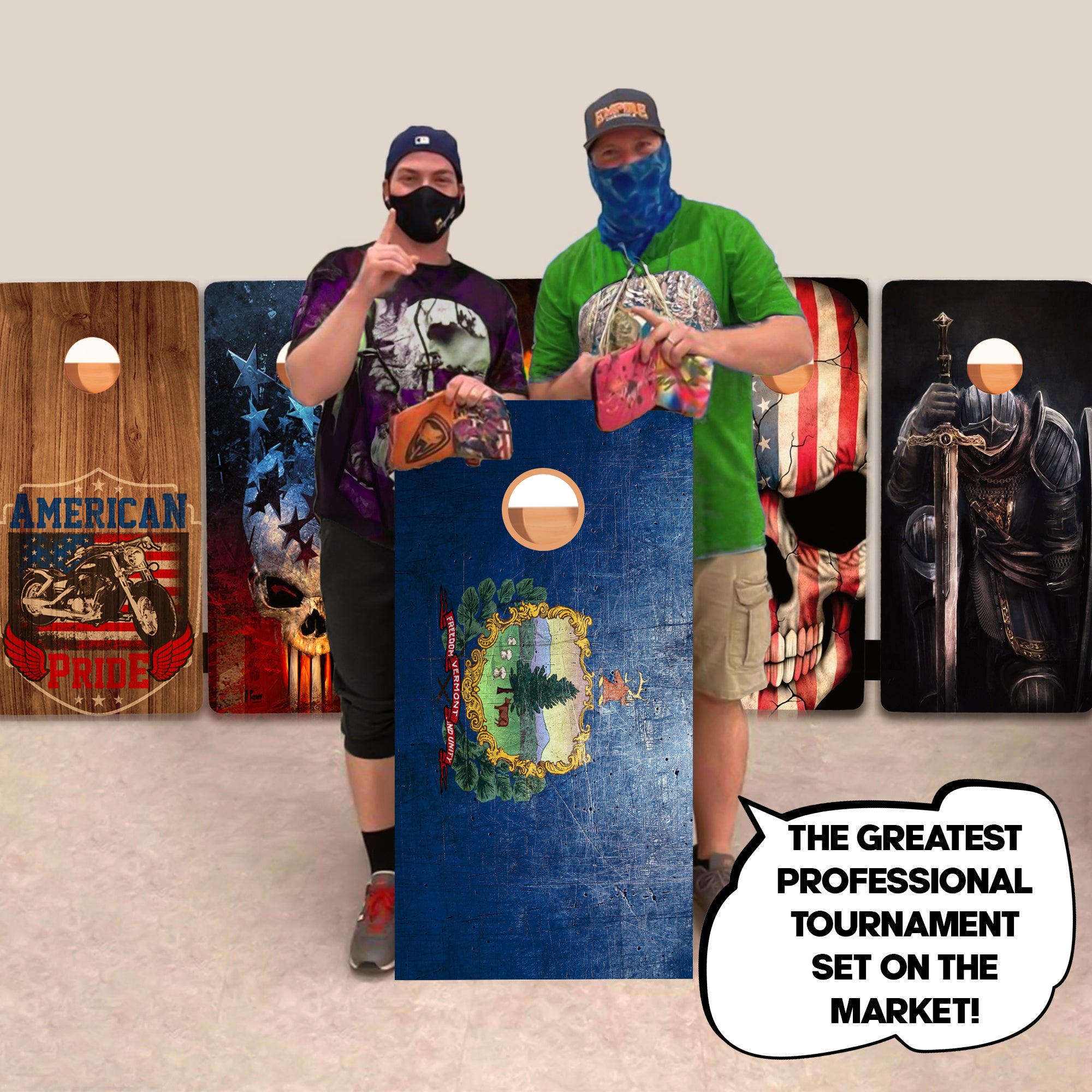 Vermont Professional Cornhole Boards