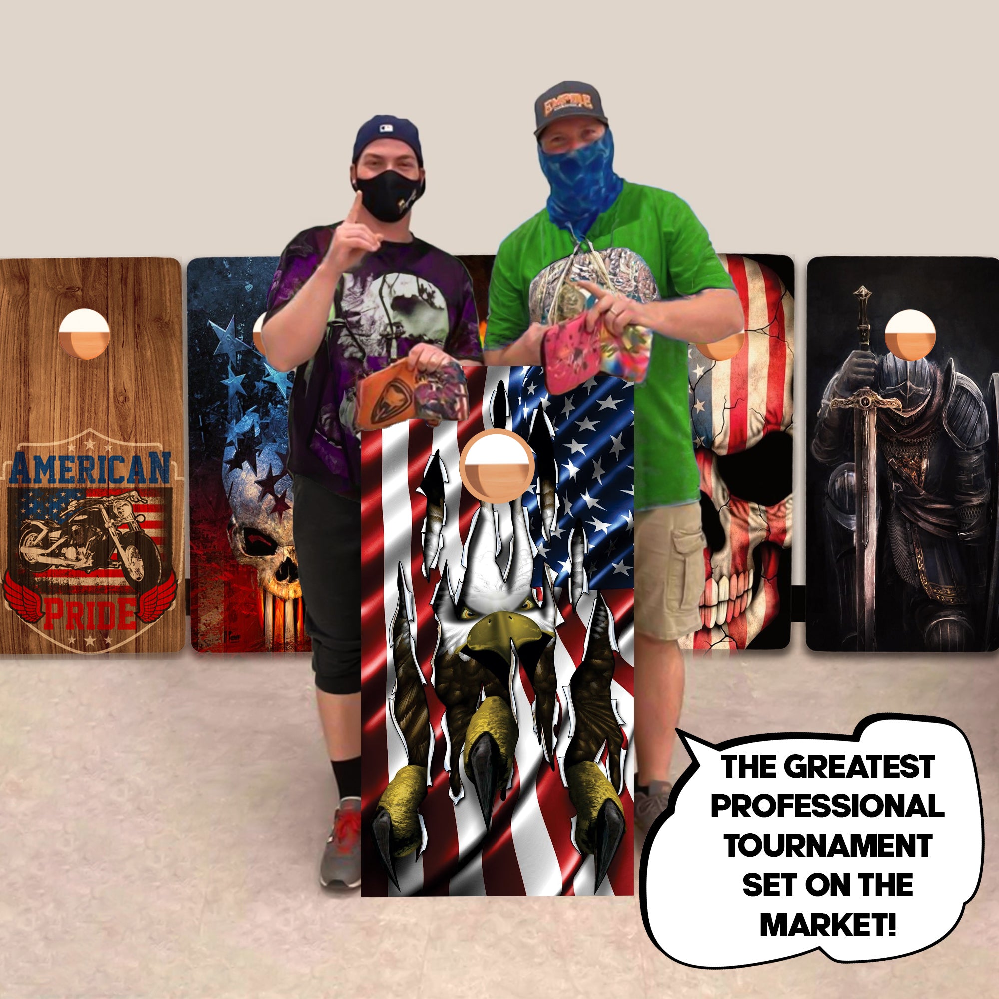 Eagle Claw Professional Cornhole Boards