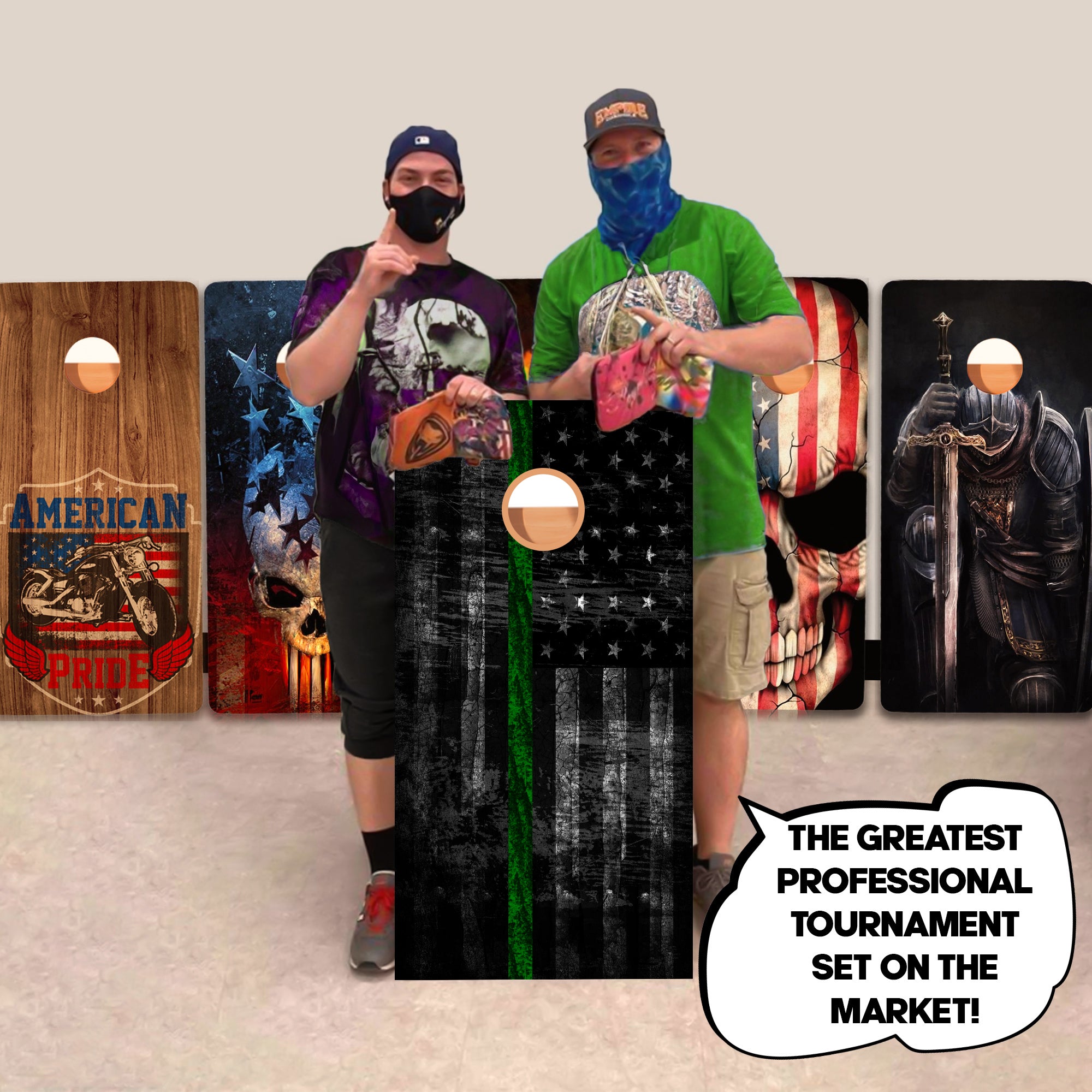 Armed Forces Professional Cornhole Boards