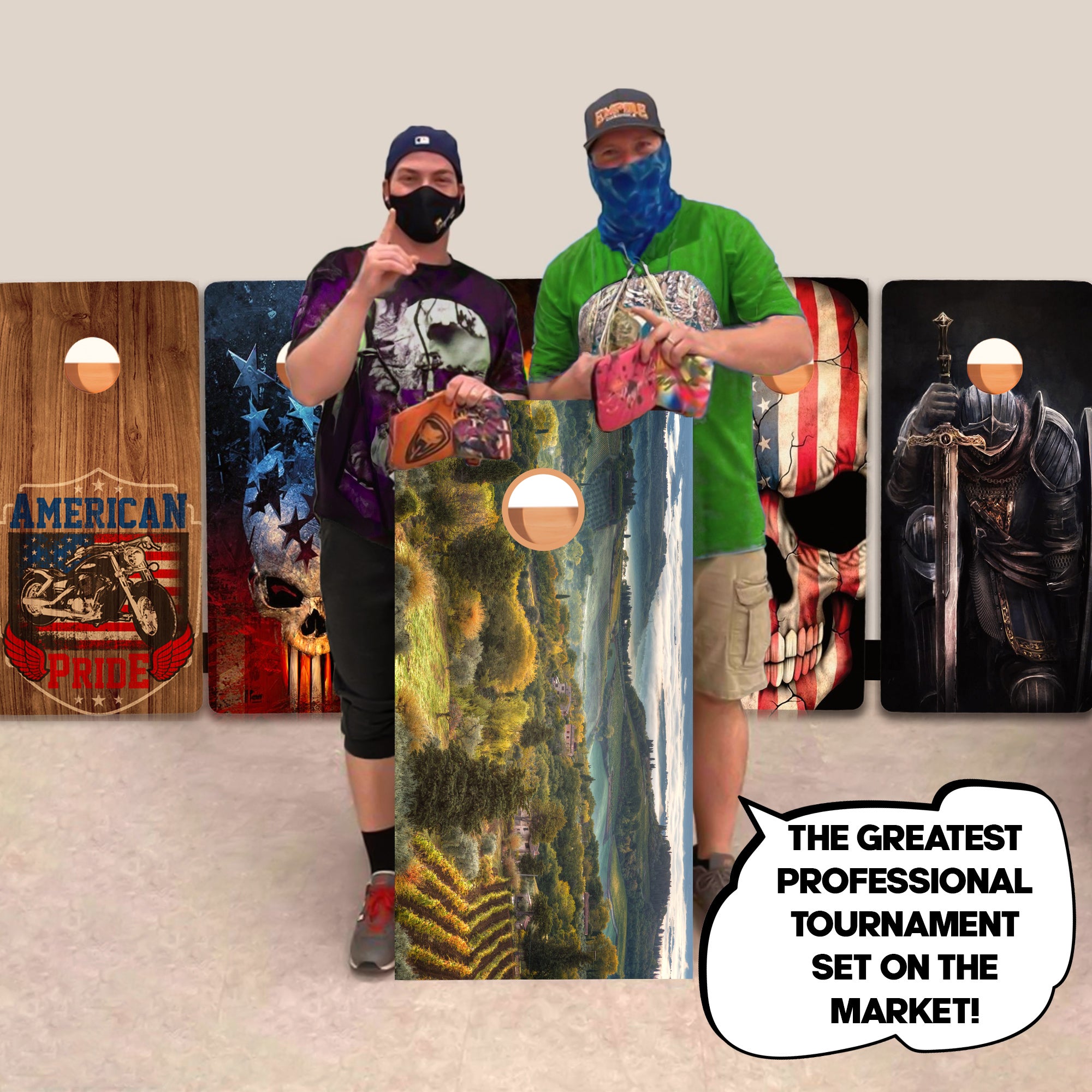 Farm Hills Professional Cornhole Boards