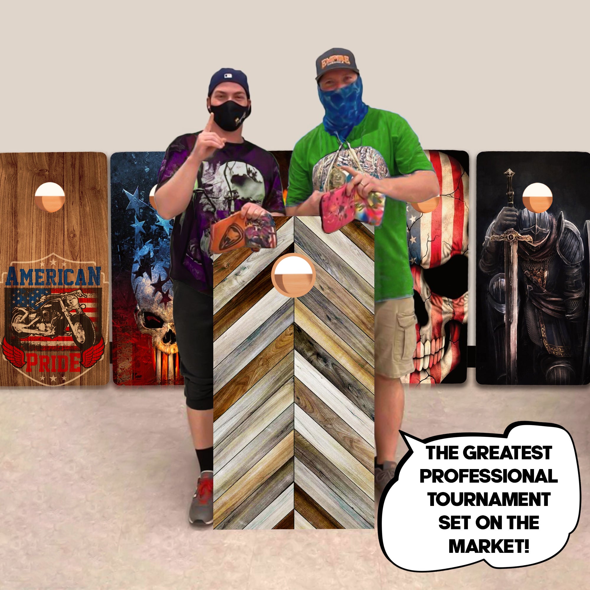 Grain Arrow Professional Cornhole Boards