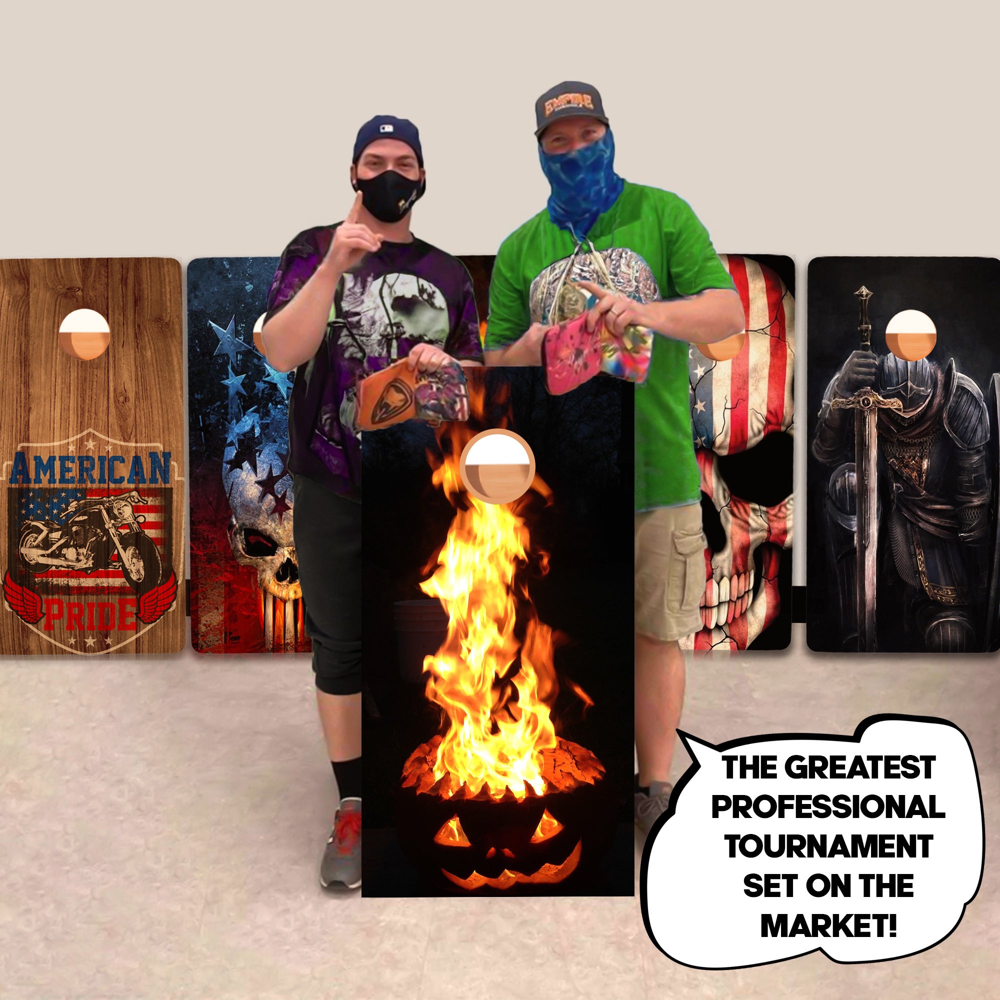 Halloween Professional Cornhole Boards