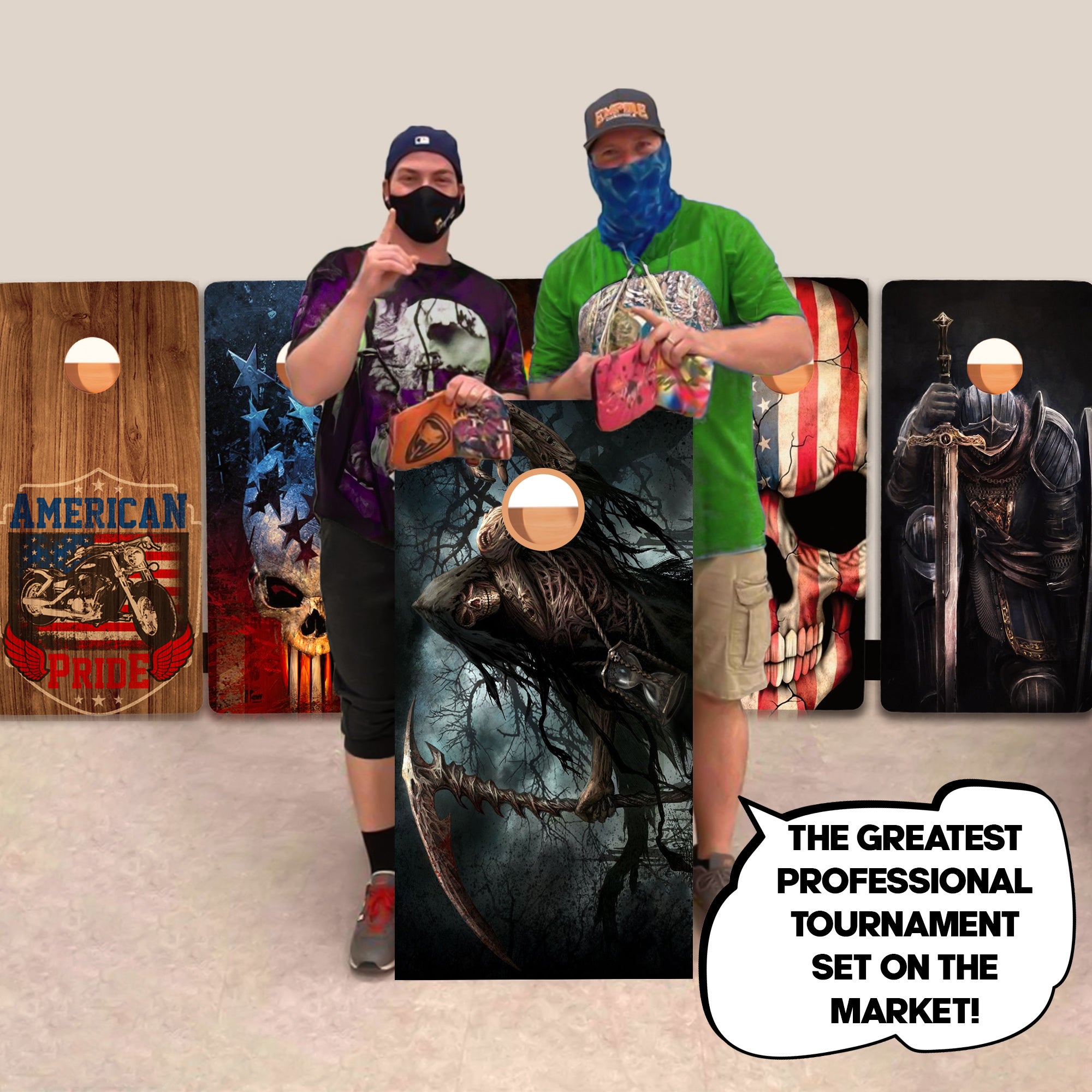 Halloween Professional Cornhole Boards