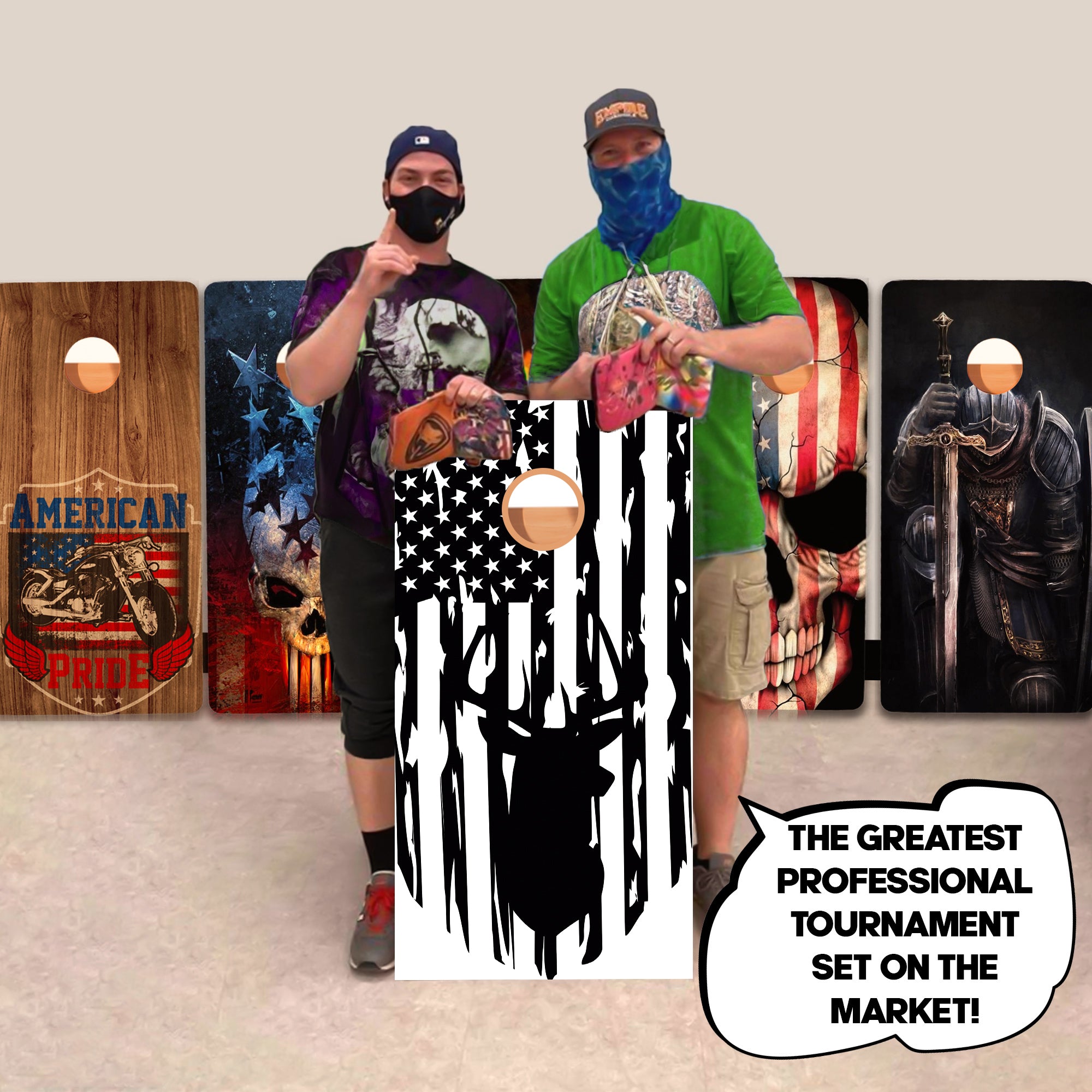 White Deer Professional Cornhole Boards