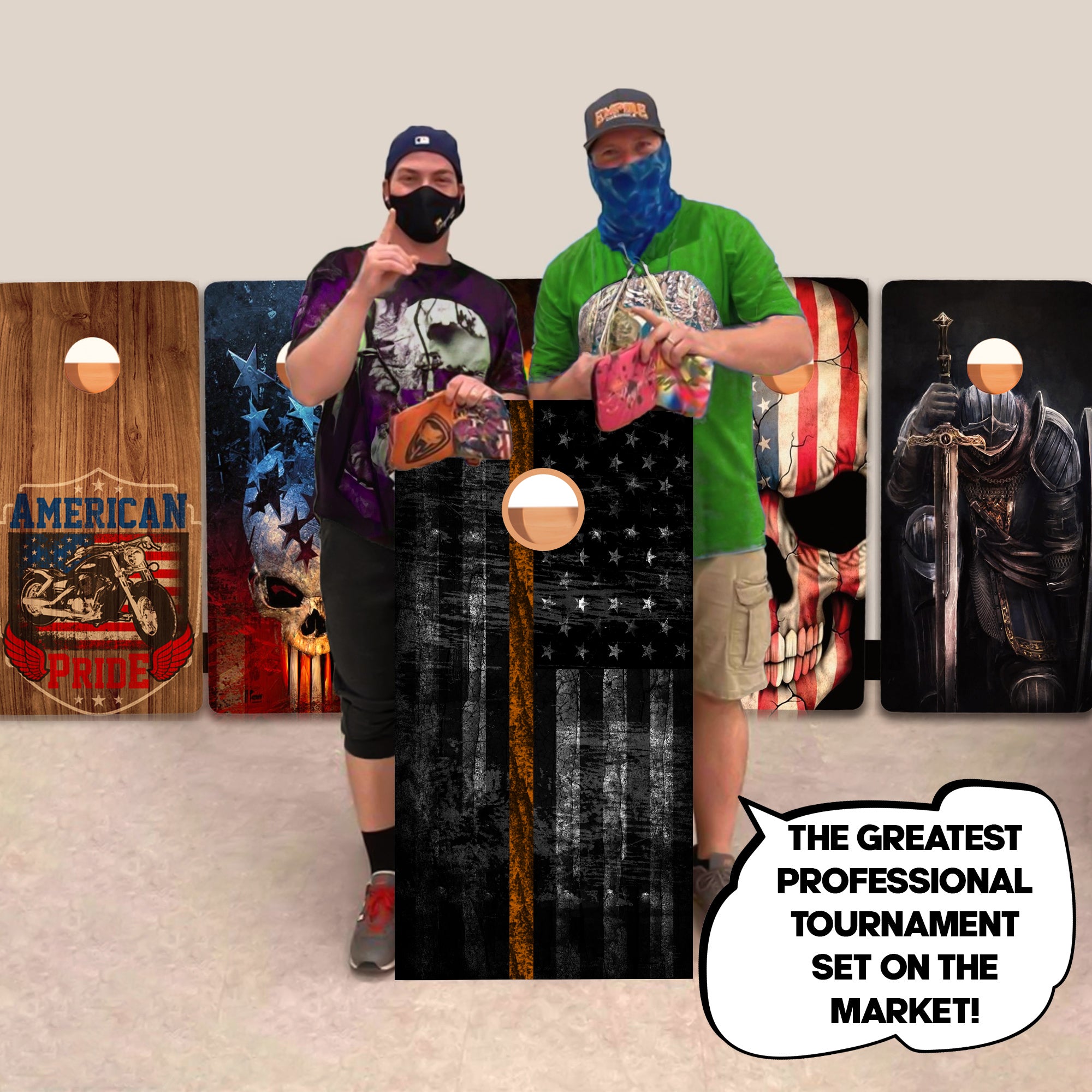 Search and Rescue Professional Cornhole Boards